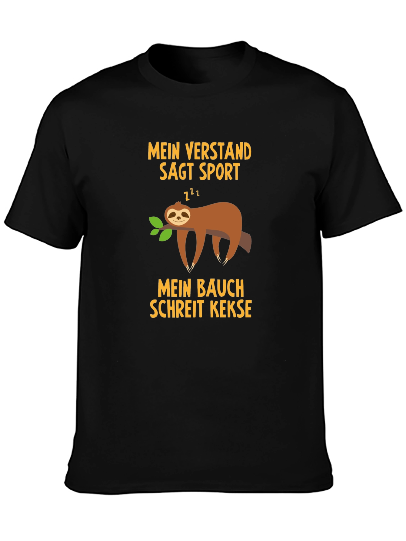 Funny Sloth T-Shirt - Mein Verstand Sagt Sport