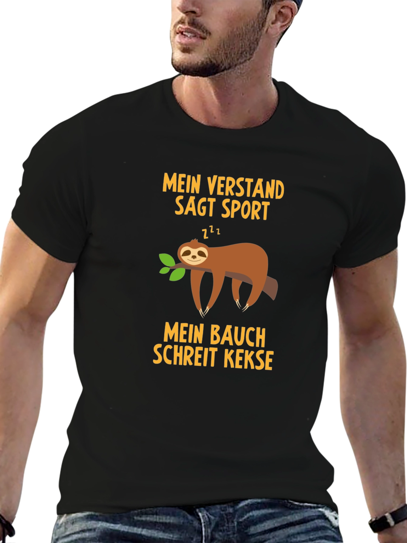 Funny Sloth T-Shirt - Mein Verstand Sagt Sport