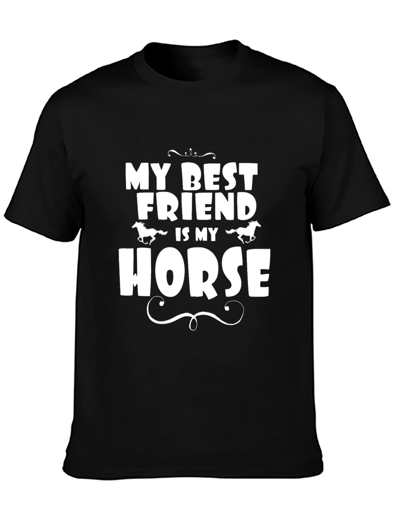 My Best Friend is My Horse Graphic Tee