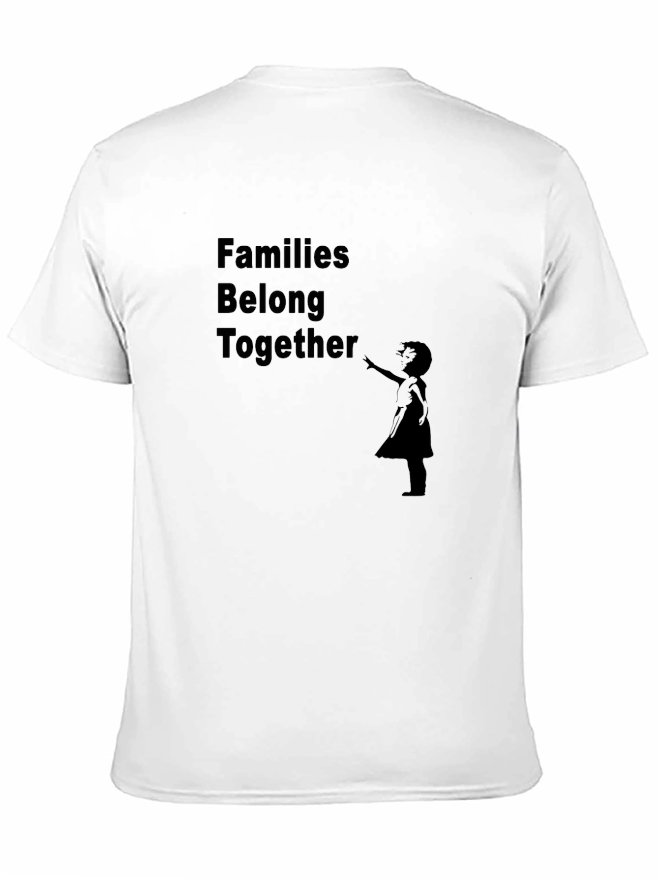 Families Belong Together Graphic Tee - Black