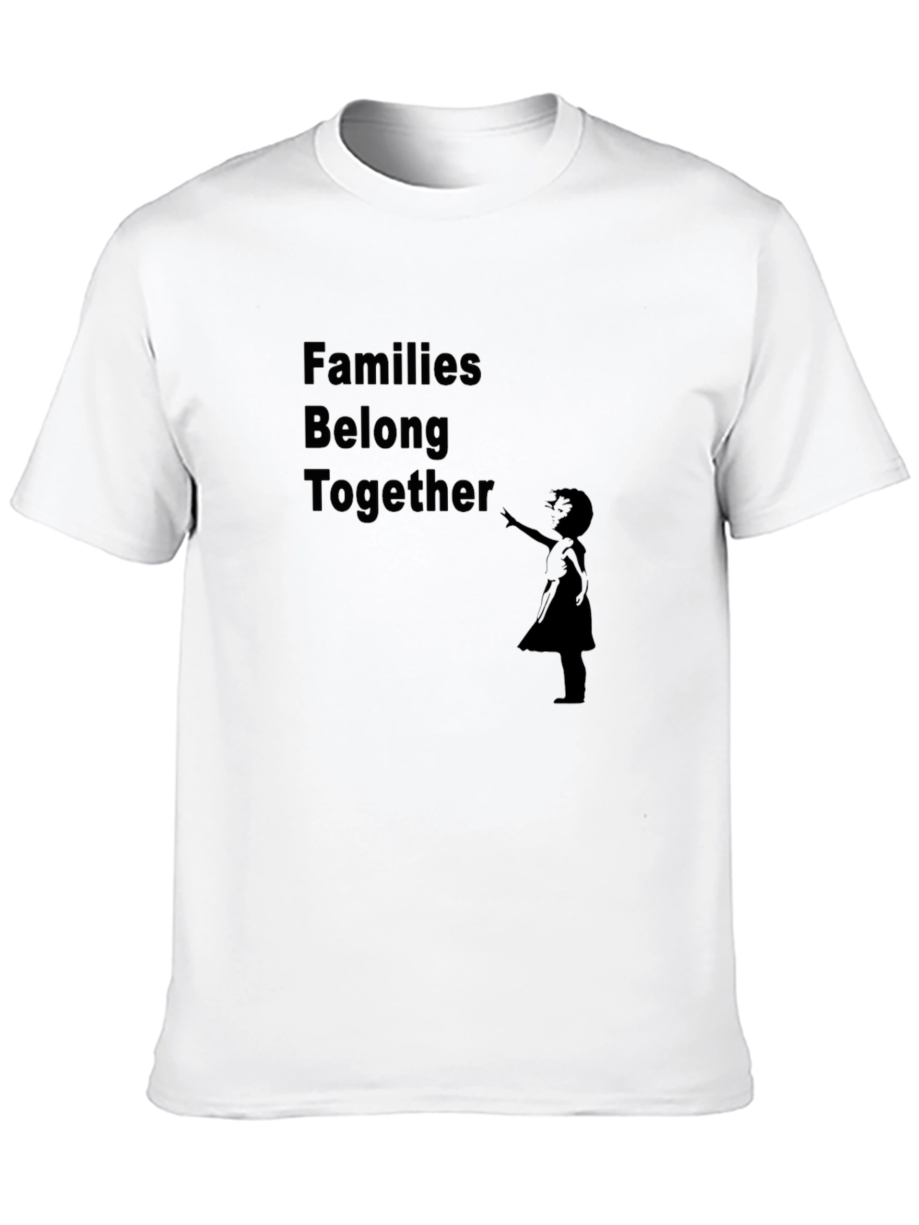 Families Belong Together Graphic Tee - Black