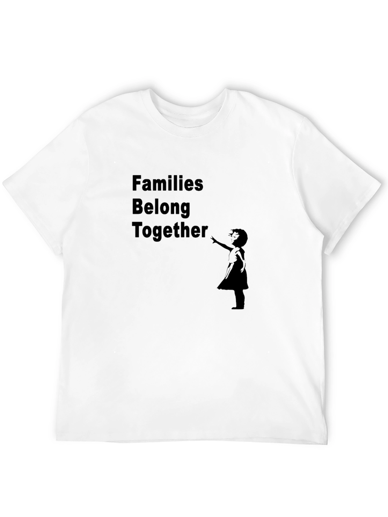 Families Belong Together Graphic Tee - Black