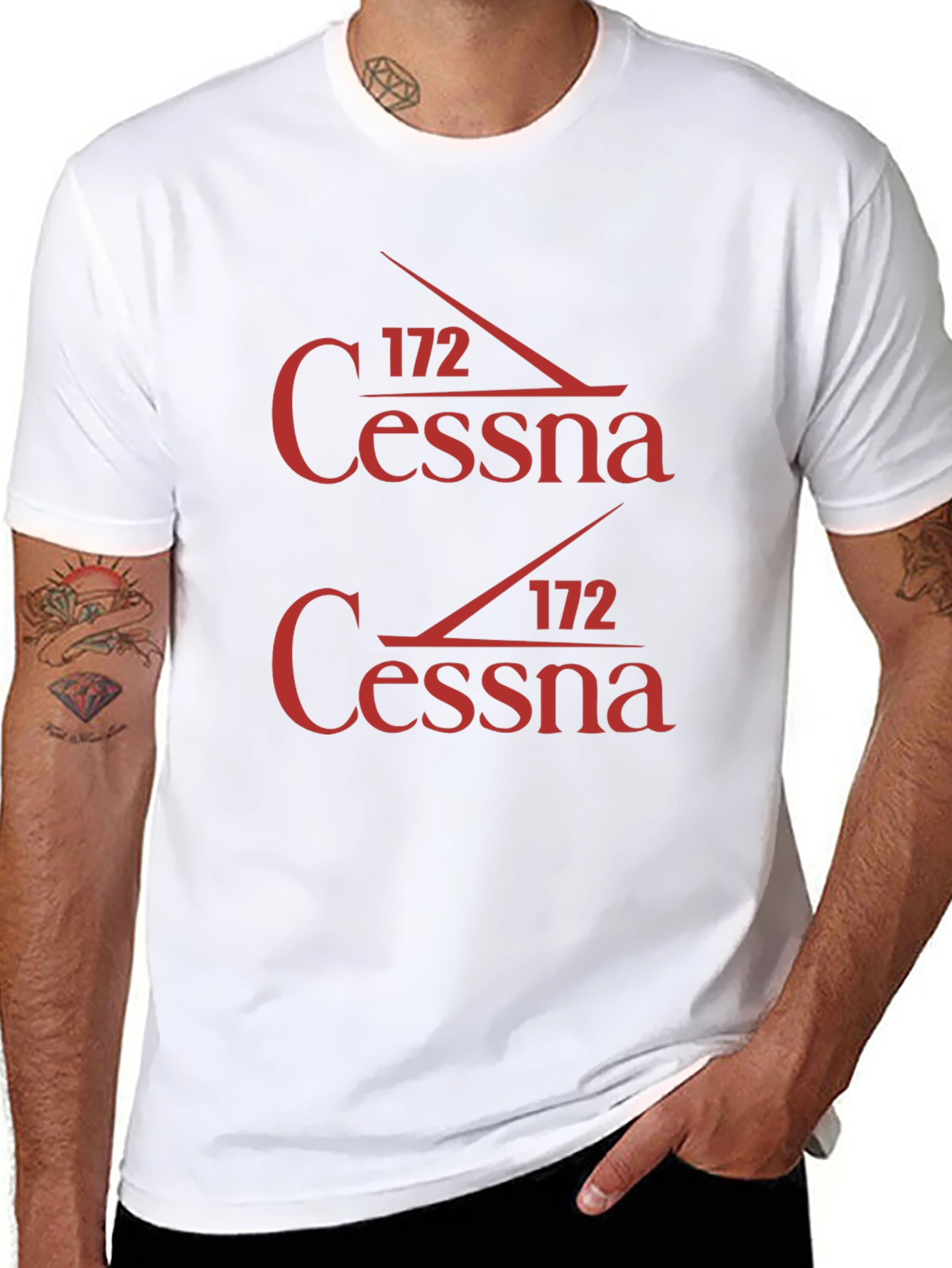 Cessna 172 Aviation T-Shirt - Pilot Apparel