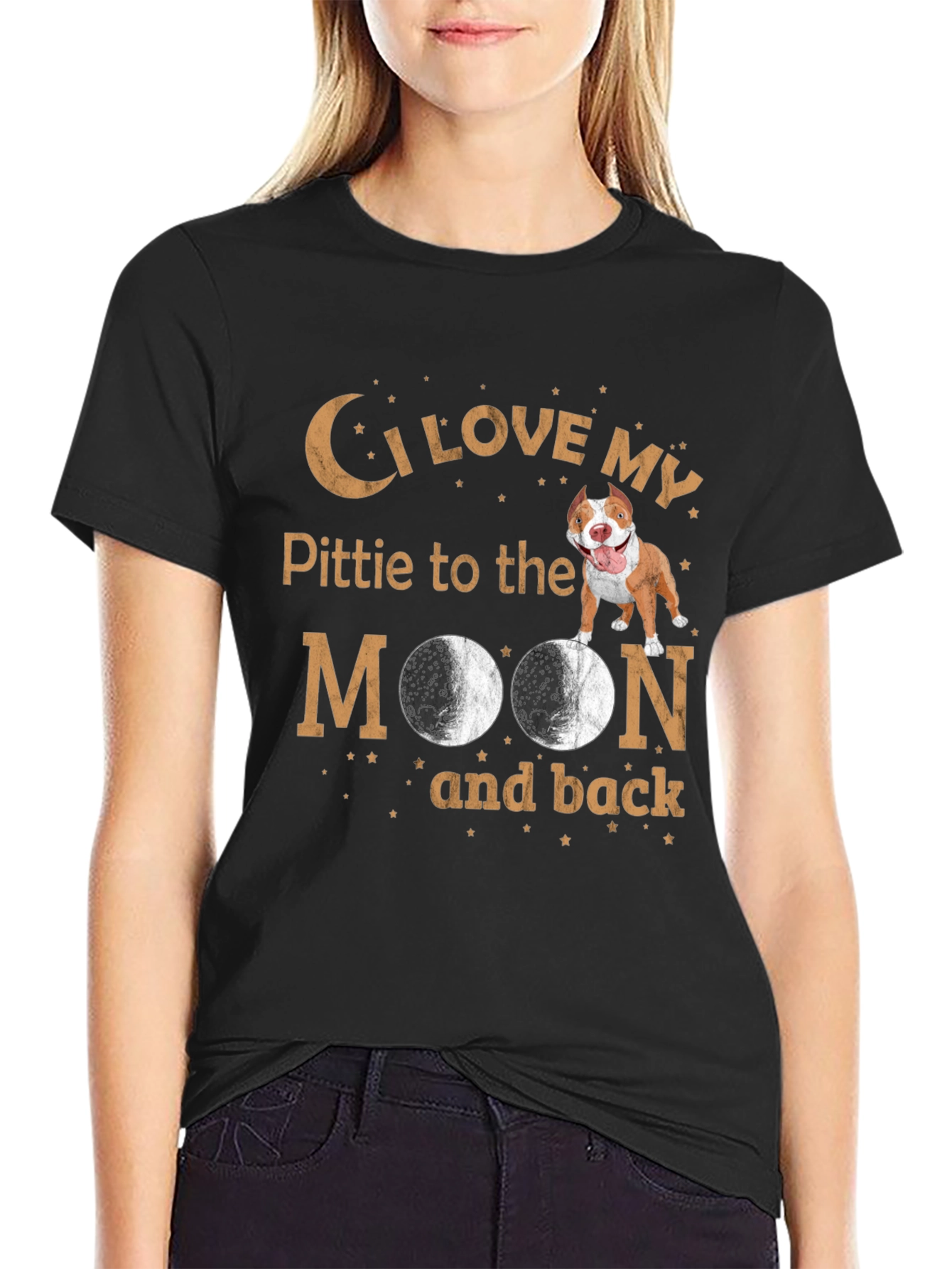 I Love My Pittie Dog T-Shirt