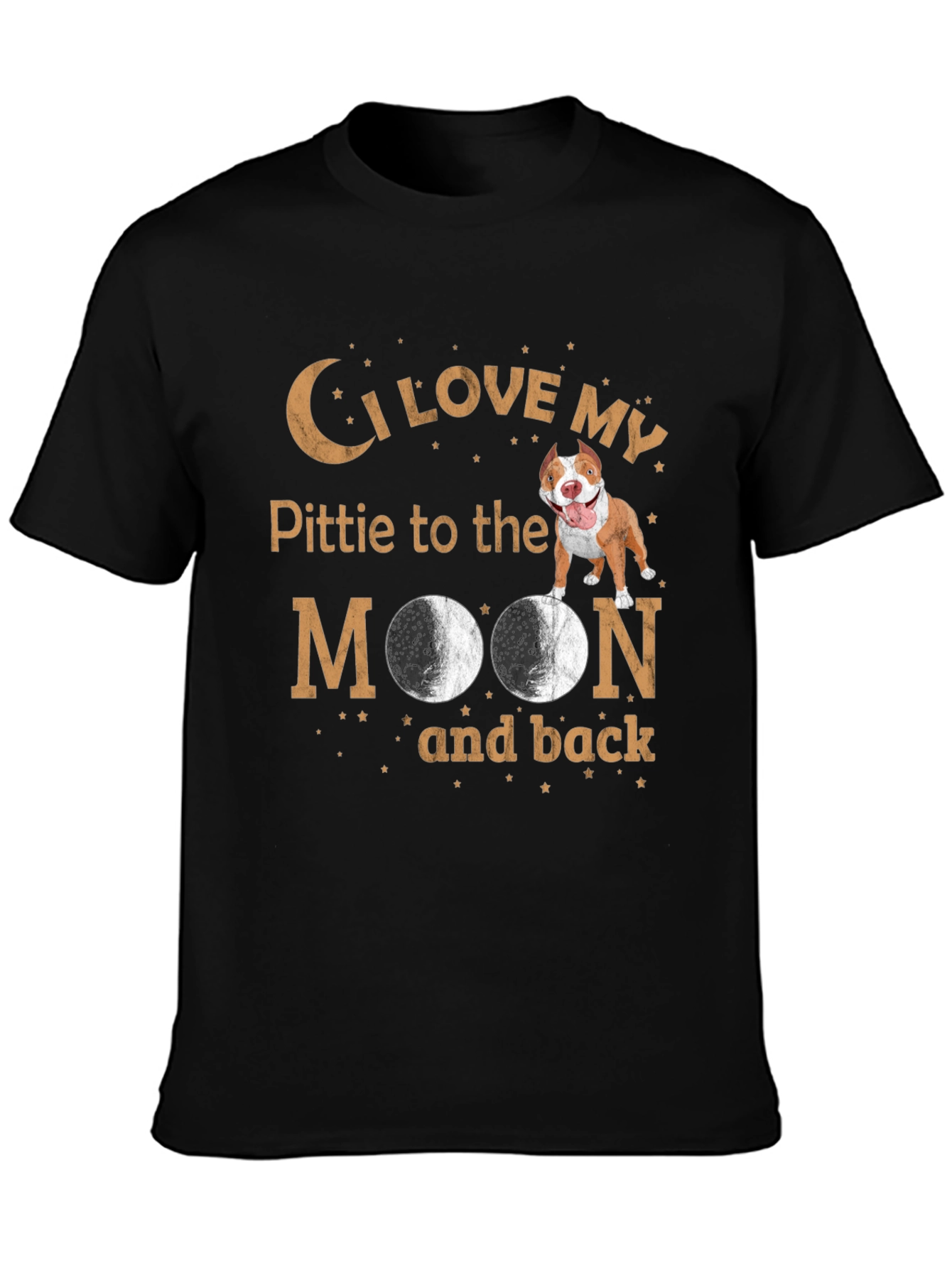 I Love My Pittie Dog T-Shirt