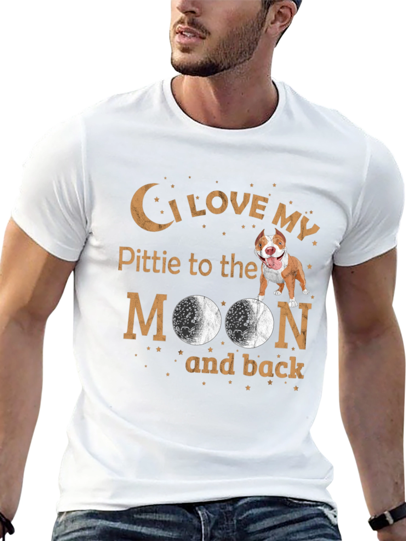 I Love My Pittie Dog T-Shirt