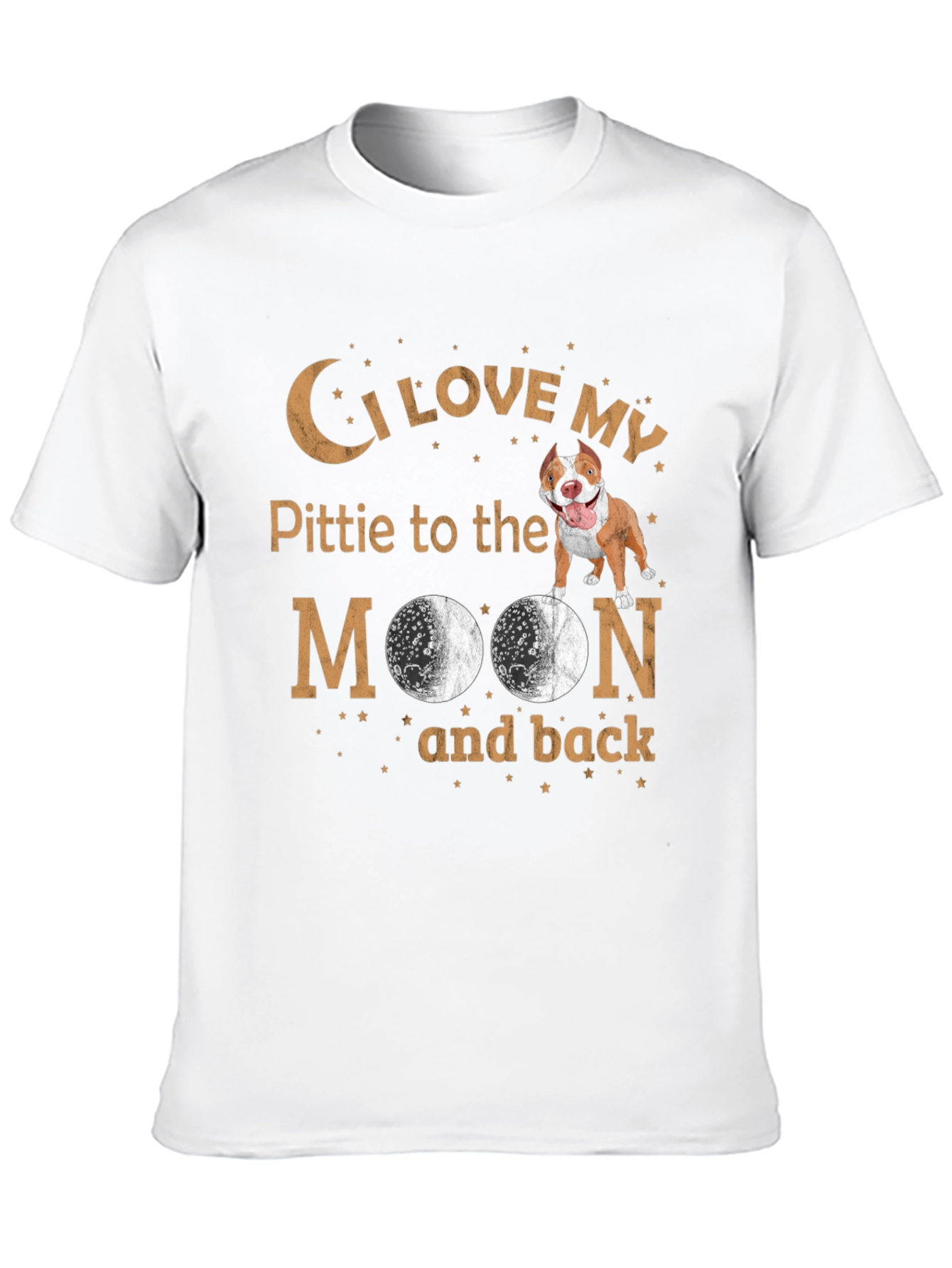 I Love My Pittie Dog T-Shirt