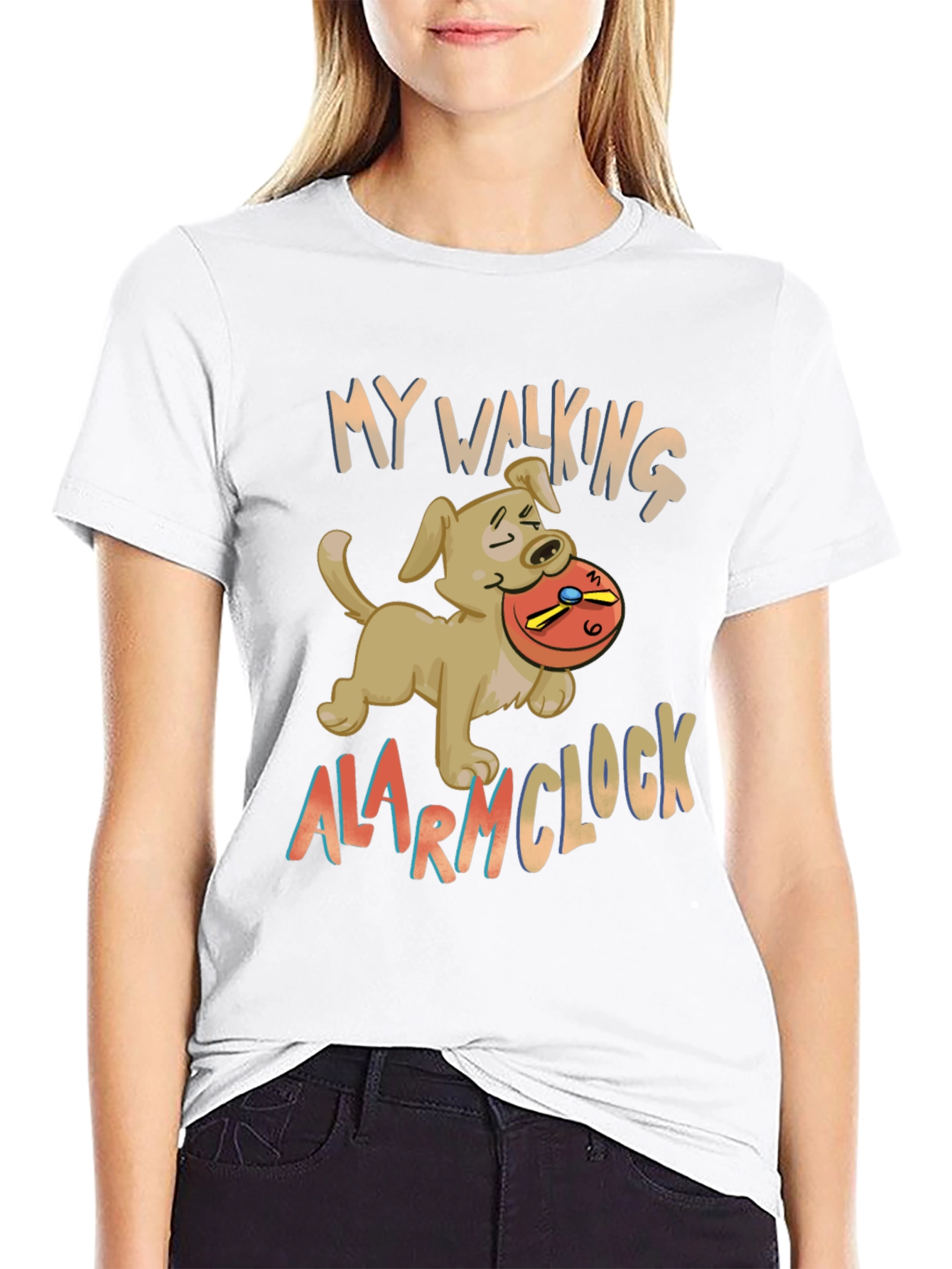 Walking Alarm Clock T-Shirt