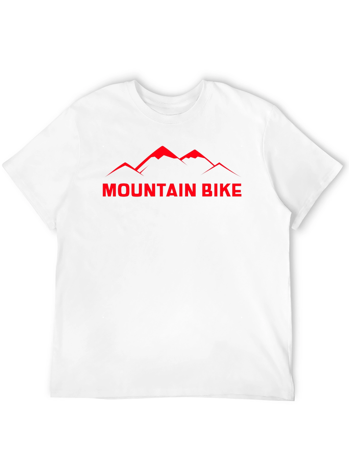 Mountain Bike Graphic T-Shirt - Ride the Peaks!