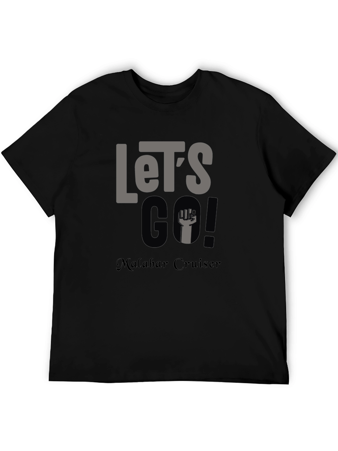Lets Go Malabar Cruiser Black T-Shirt