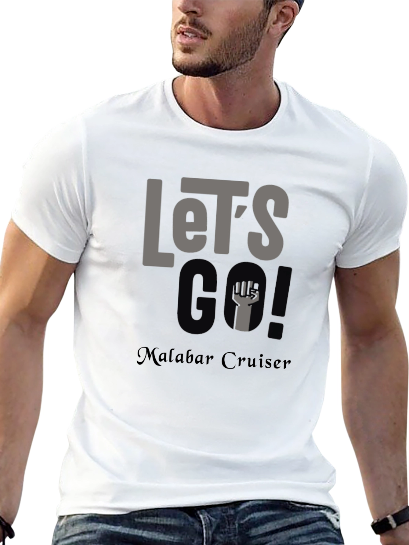 Lets Go Malabar Cruiser Black T-Shirt