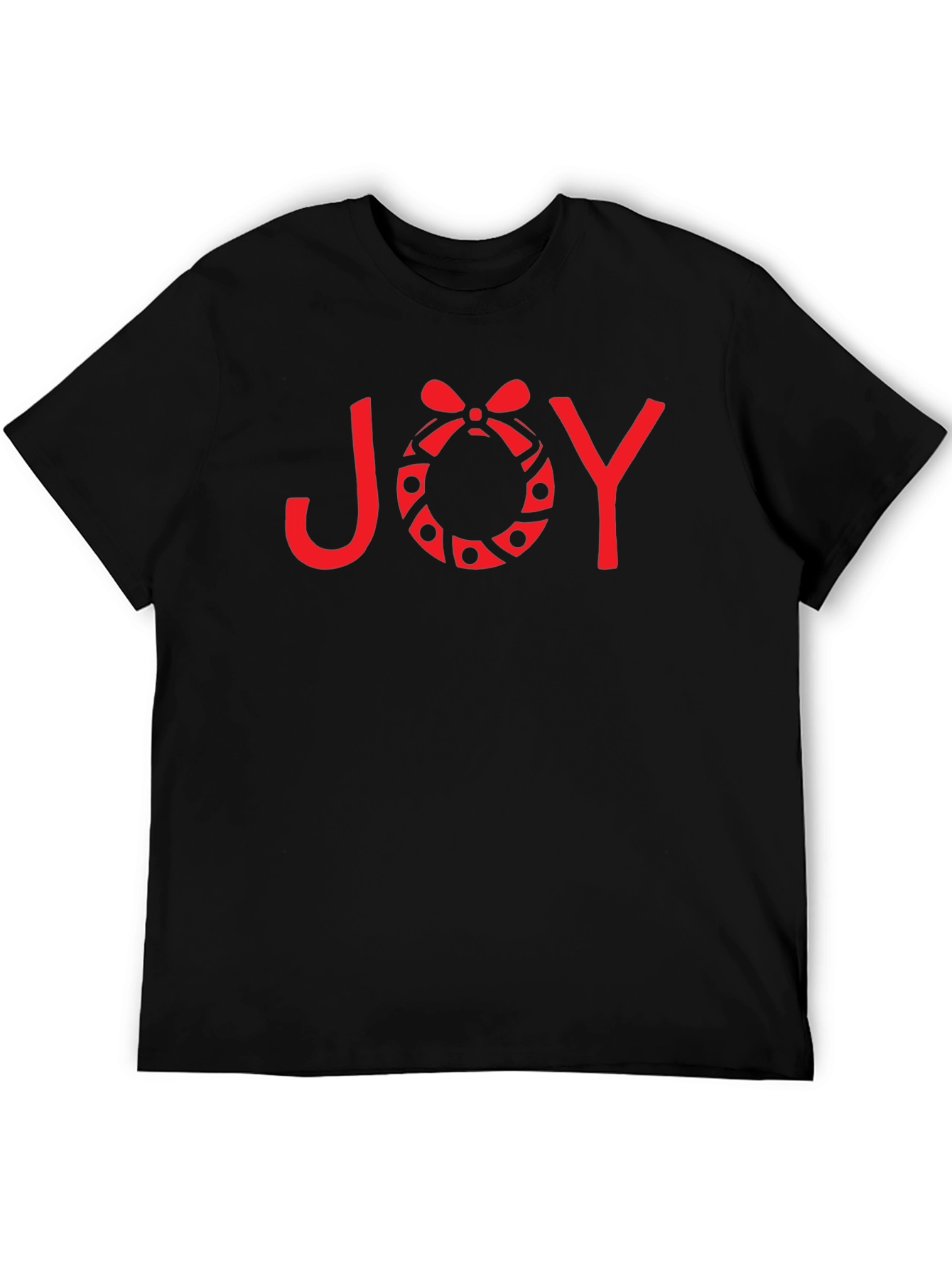 Festive Joy Graphic Tee - Holiday Season Apparel