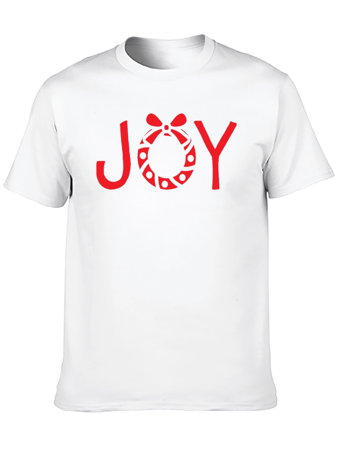 Festive Joy Graphic Tee - Holiday Season Apparel