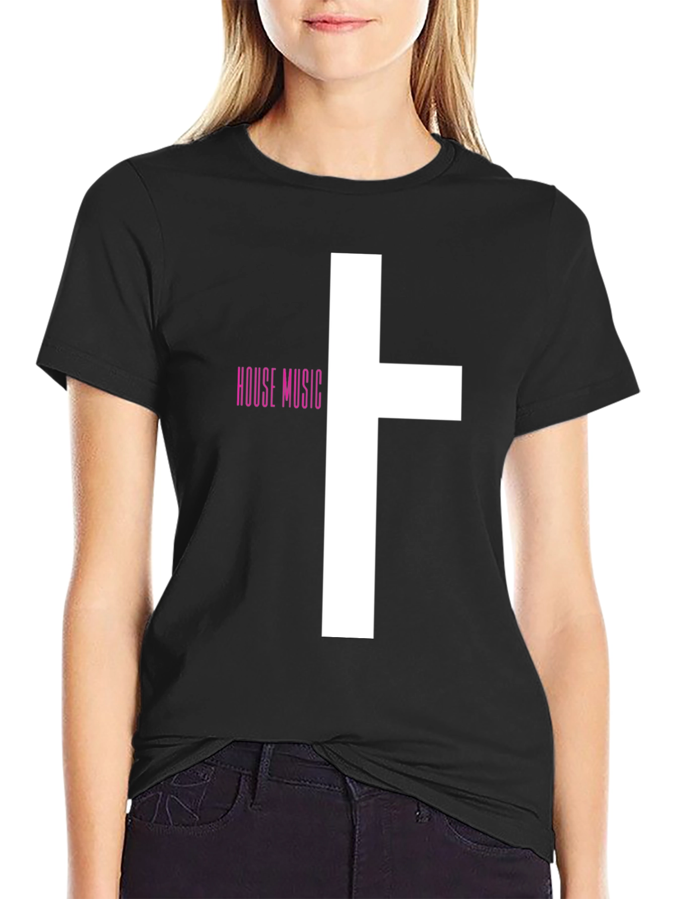 House Music T-Shirt - Trendy Clubbing Tee