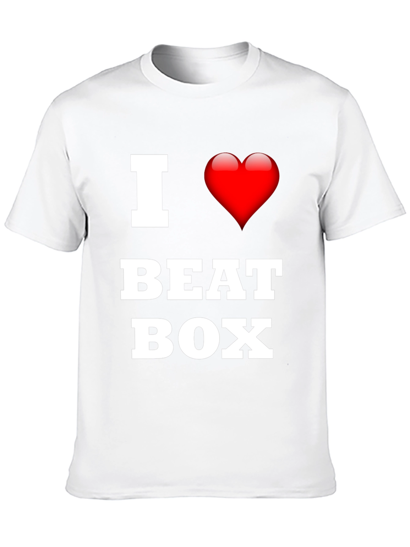I Love Beat Box Black T-Shirt