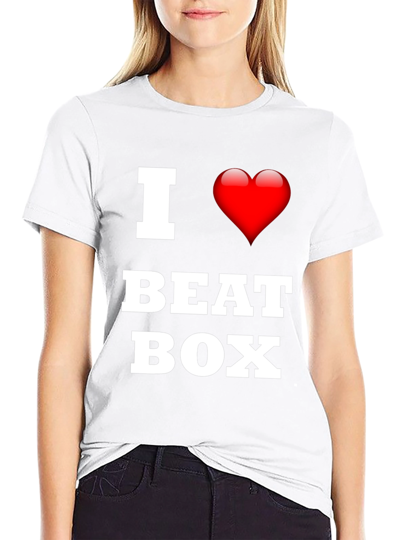 I Love Beat Box Black T-Shirt