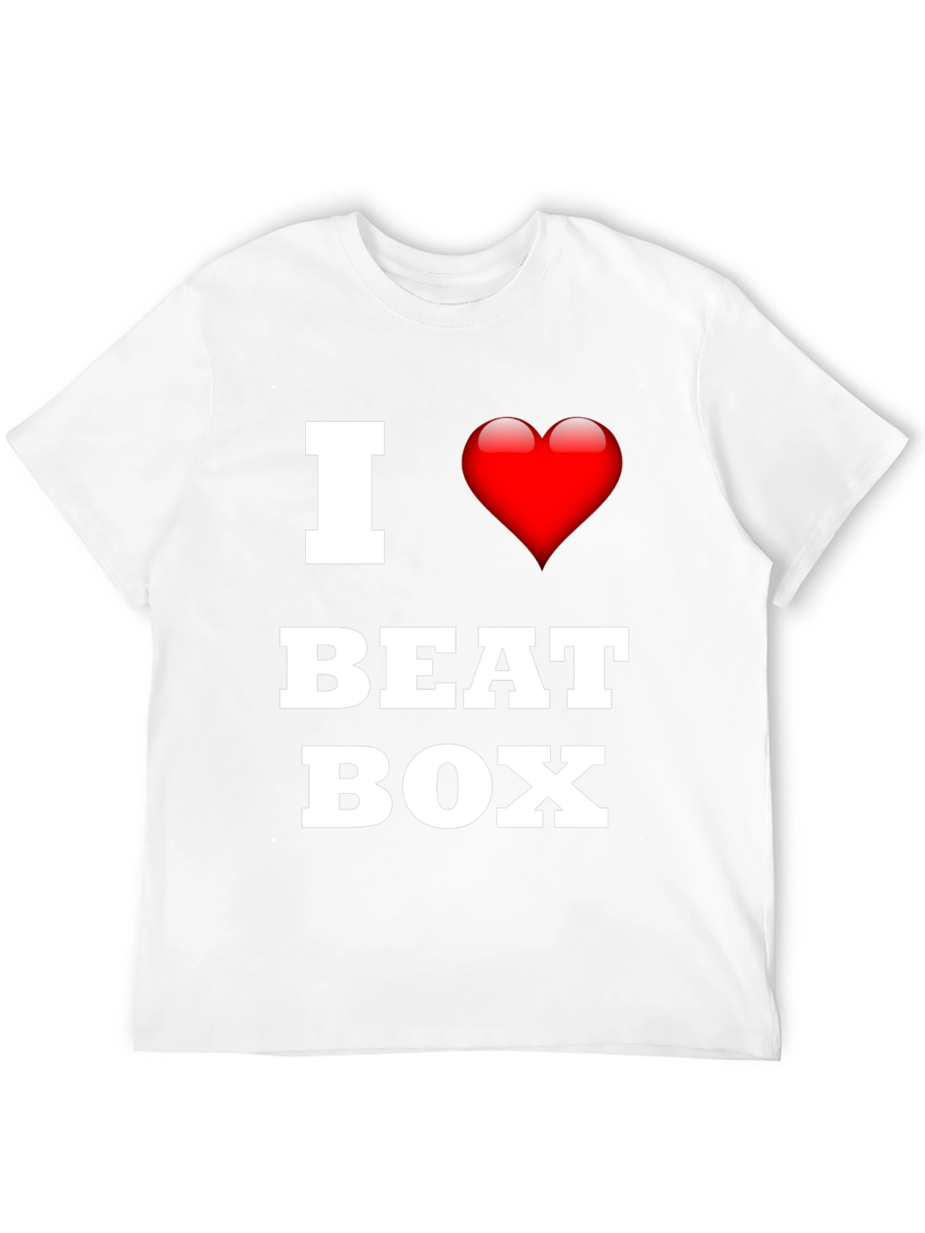 I Love Beat Box Black T-Shirt