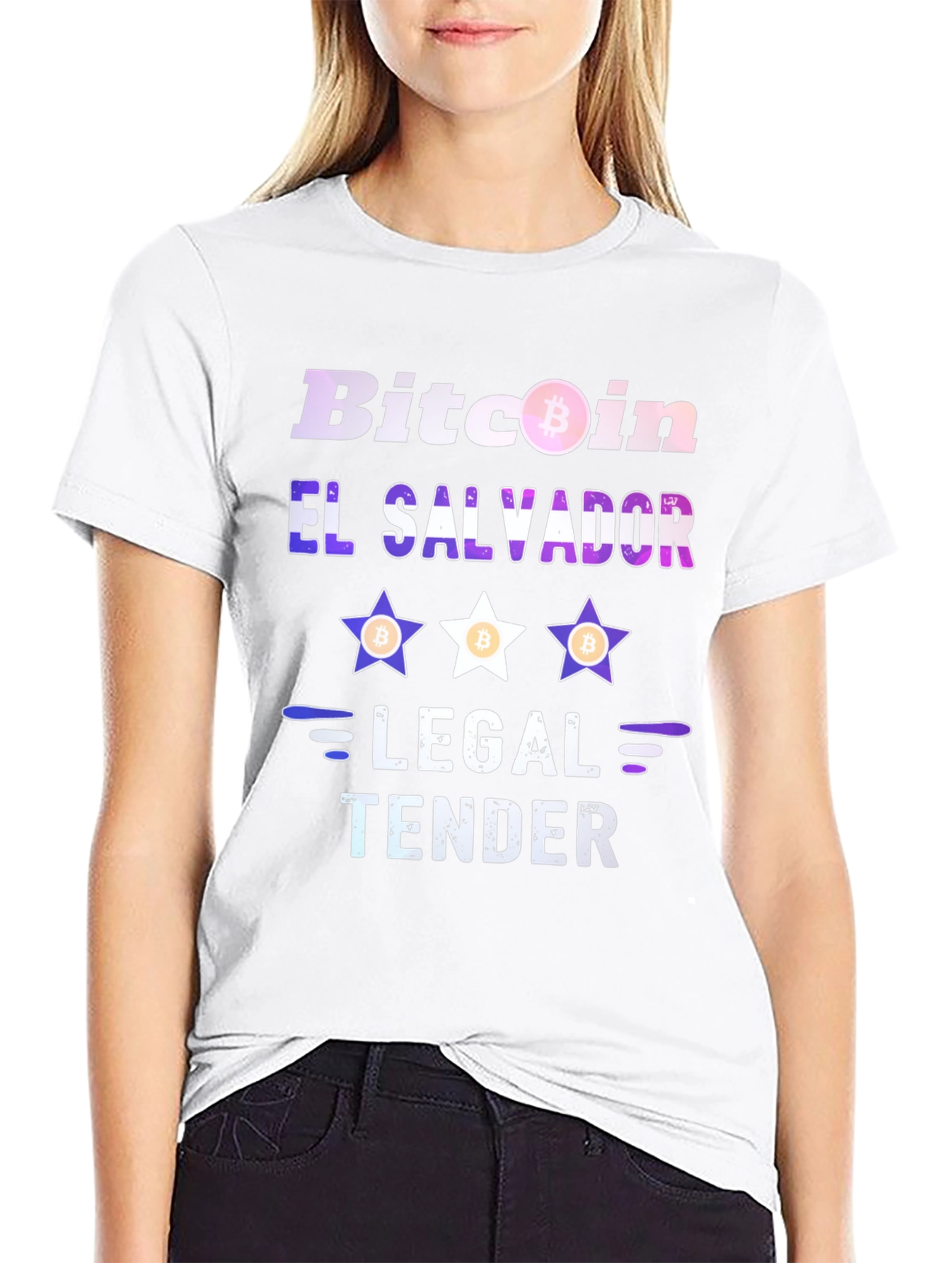 Bitcoin El Salvador Legal Tender Graphic Tee