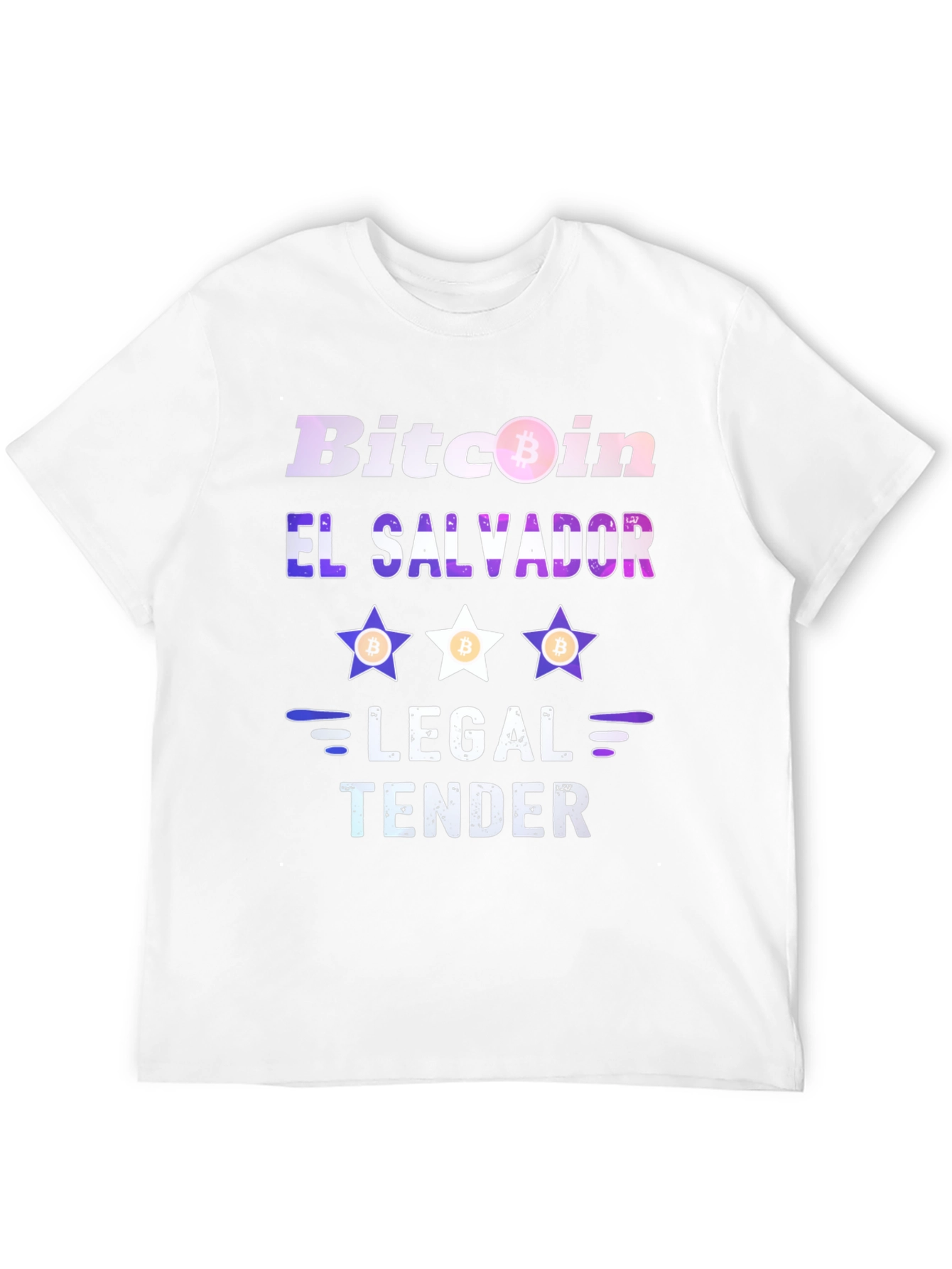 Bitcoin El Salvador Legal Tender Graphic Tee