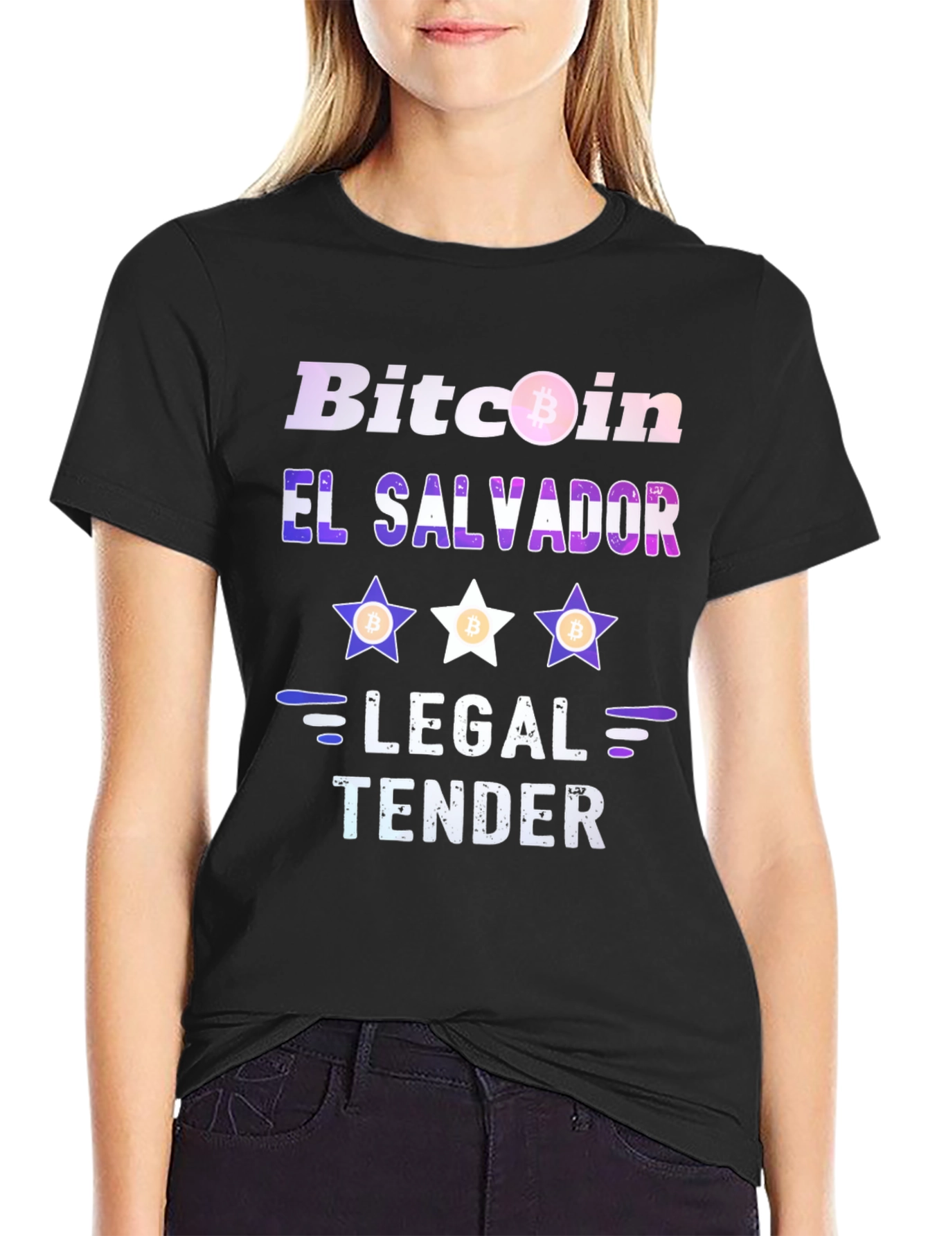 Bitcoin El Salvador Legal Tender Graphic Tee