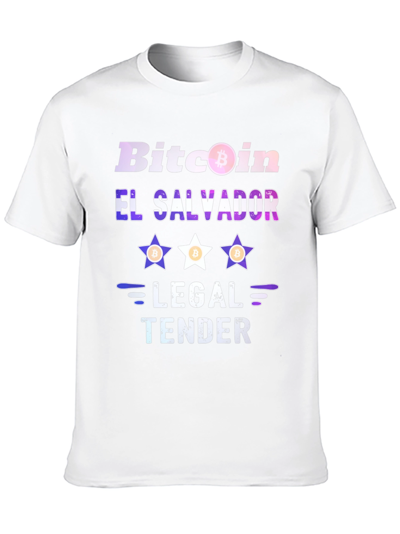 Bitcoin El Salvador Legal Tender Graphic Tee