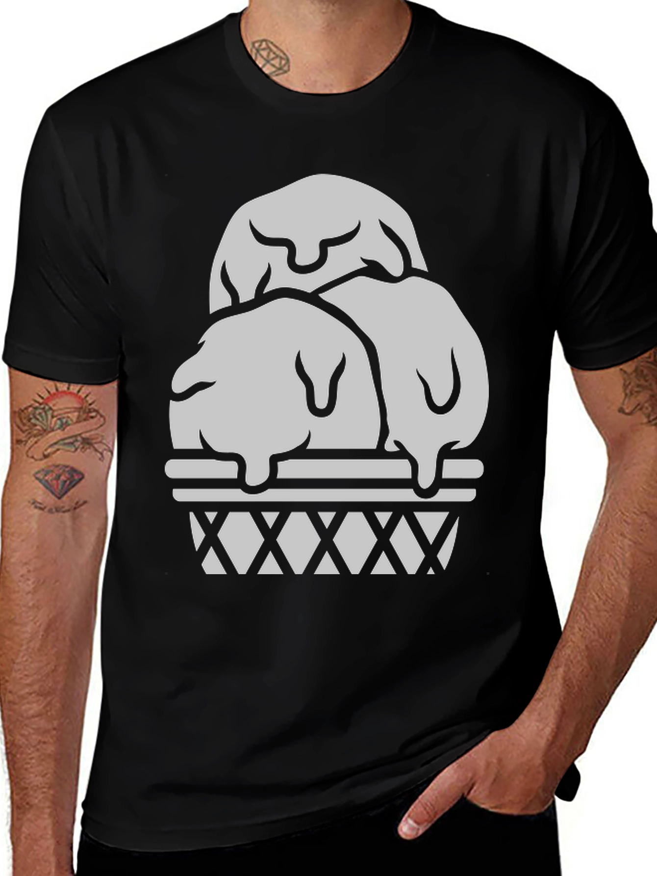 Ice Cream Cone Graphic Tee