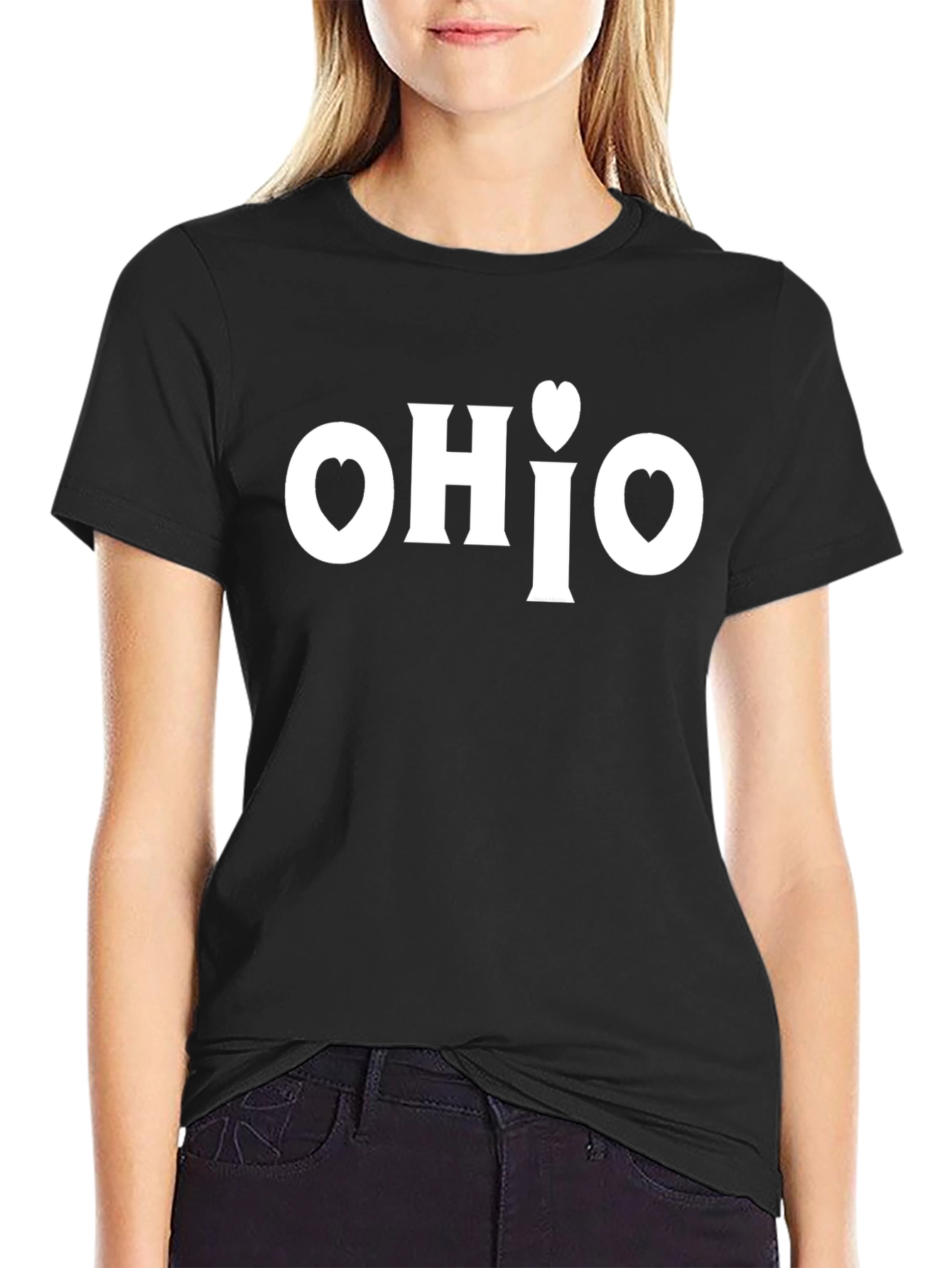Ohio Love State Pride Graphic T-Shirt