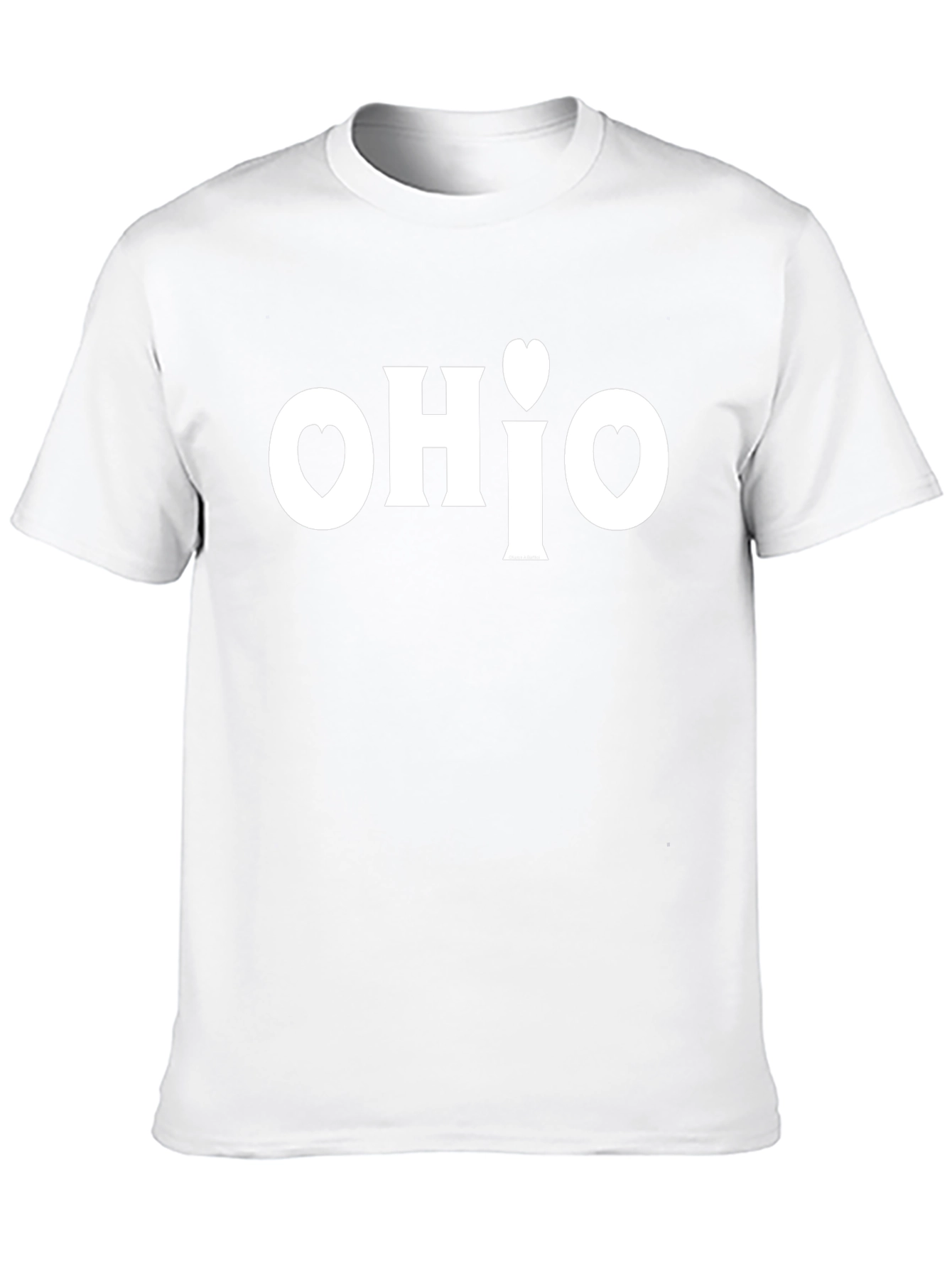 Ohio Love State Pride Graphic T-Shirt