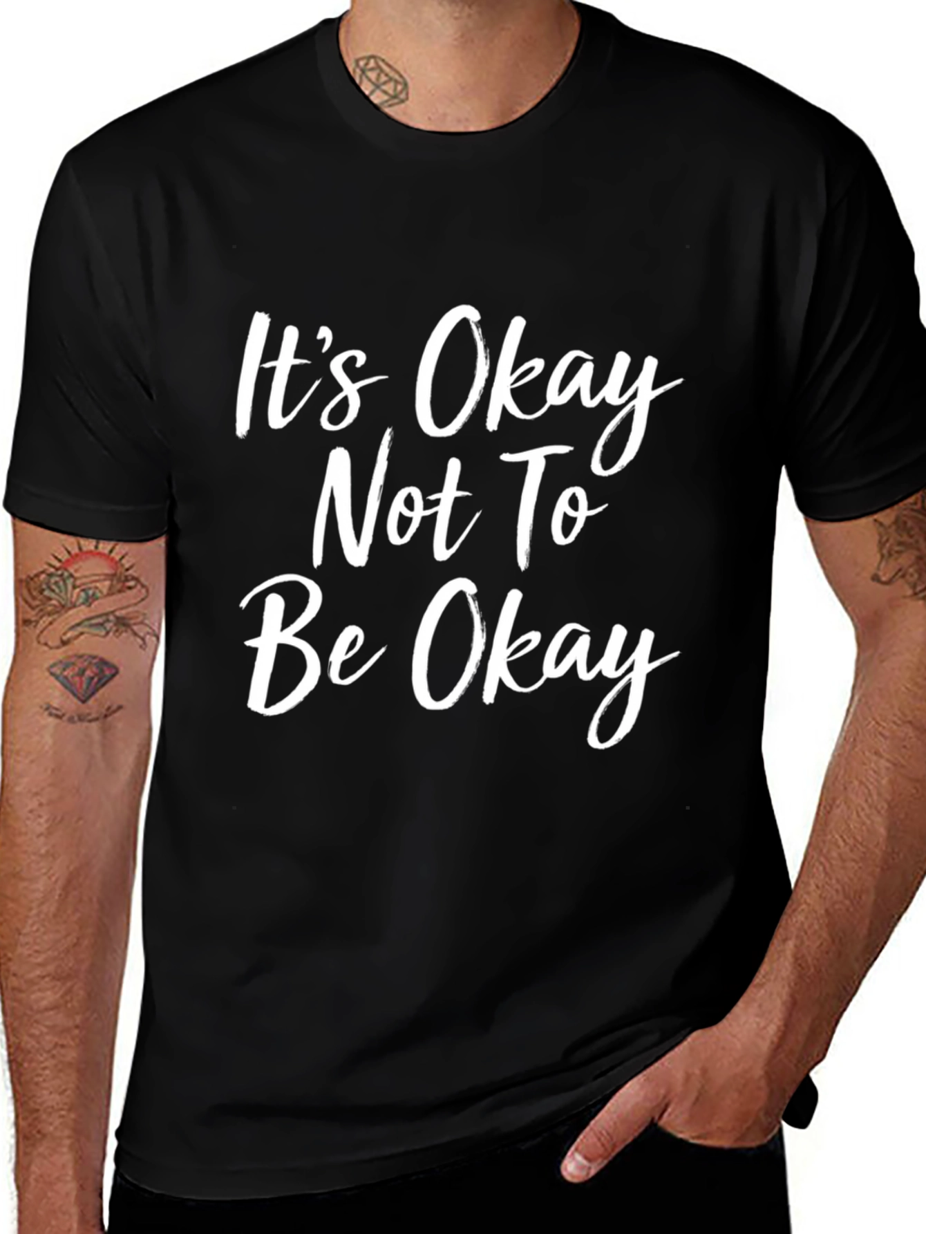 Its Okay Not To Be Okay Graphic Tee