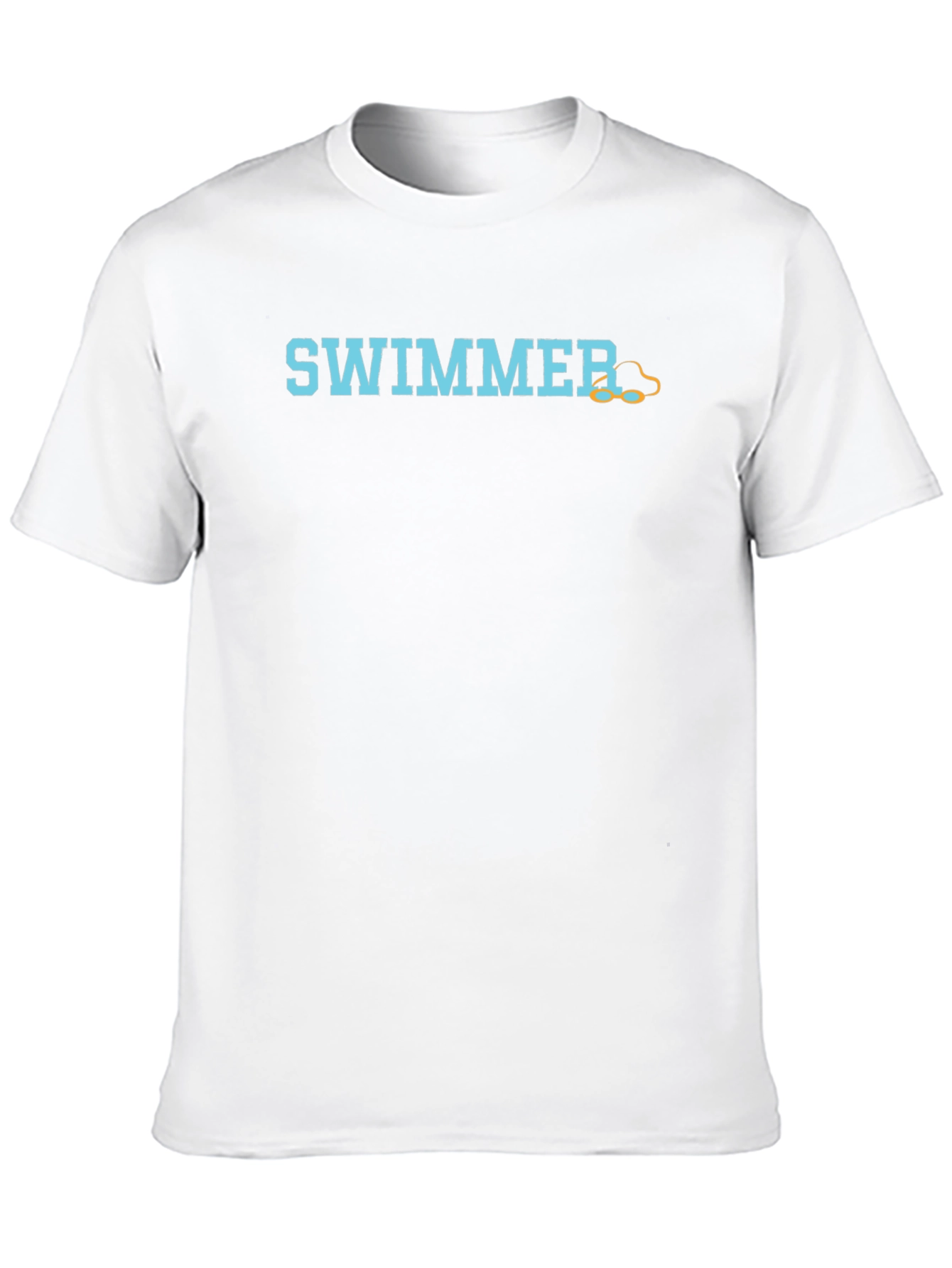 Swimmer Graphic Black T-Shirt