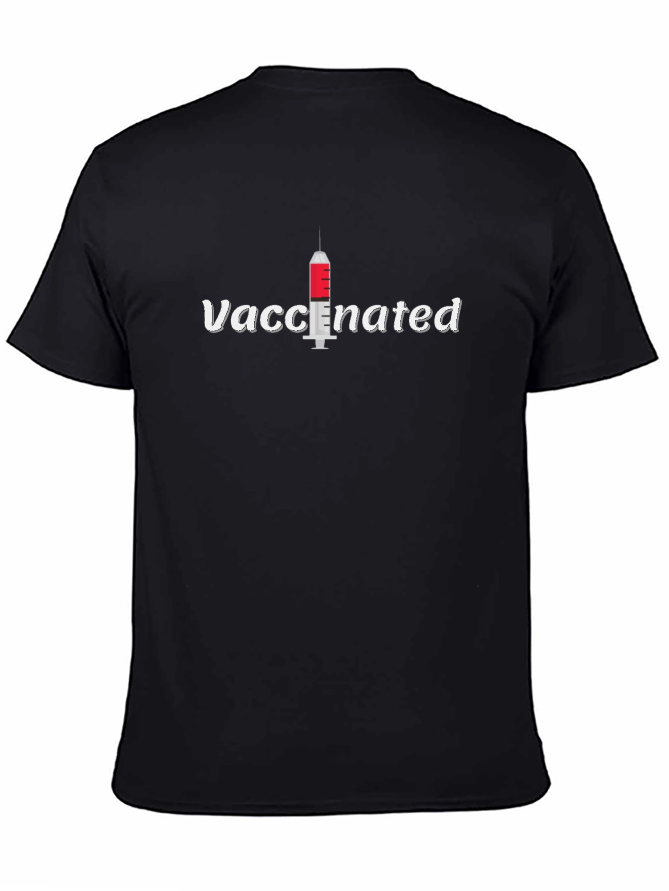 Vaccinated T-Shirt - Stand Out & Stay Safe!