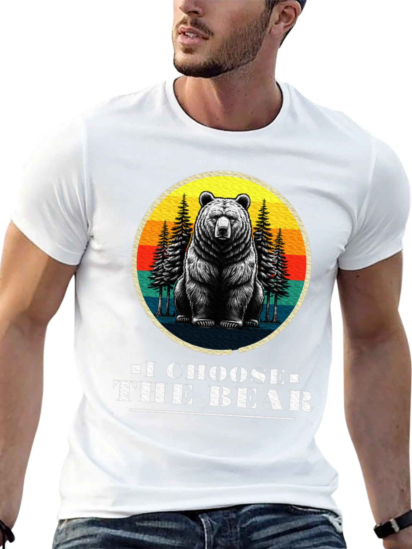 I Choose the Bear Graphic Tee