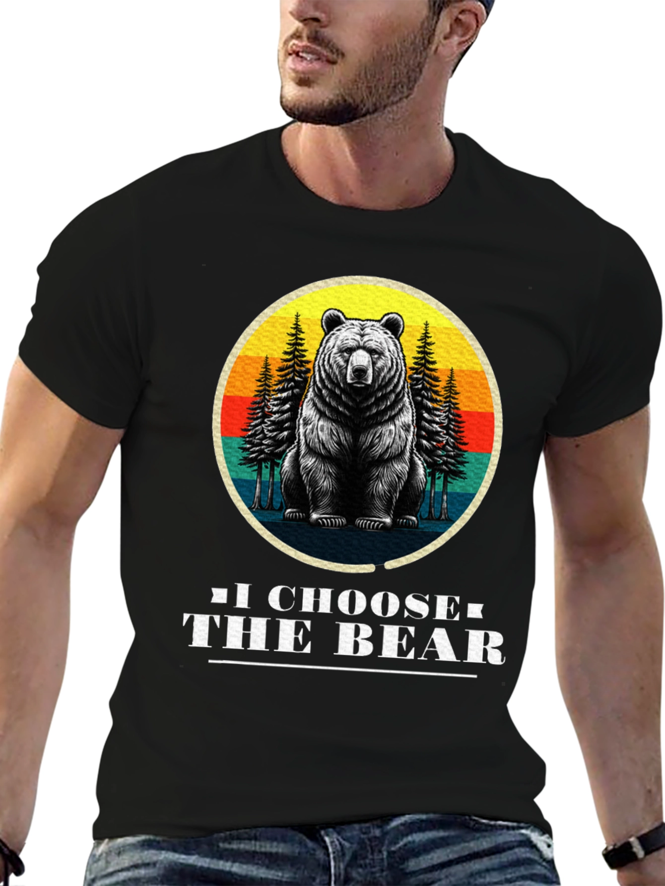 I Choose the Bear Graphic Tee