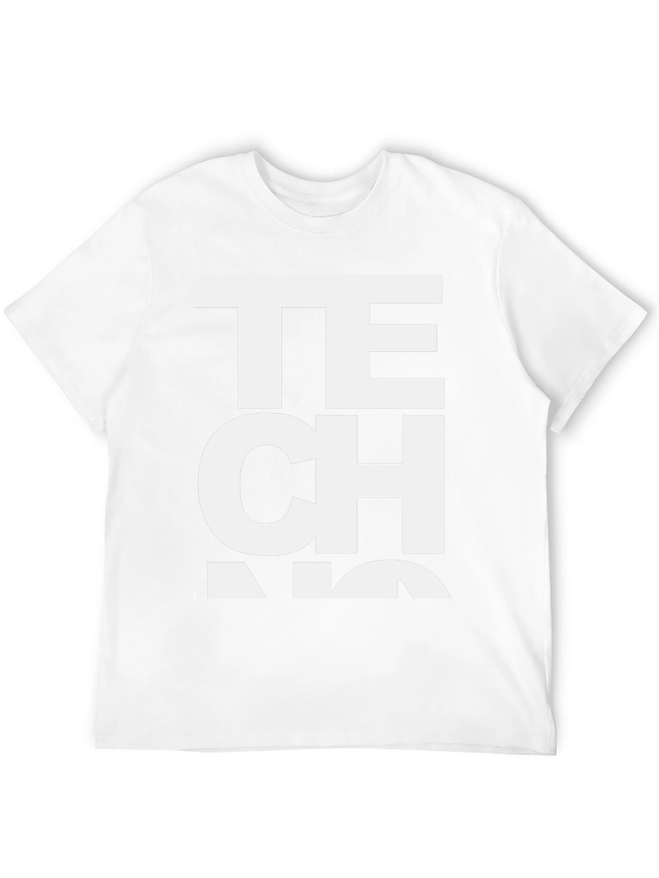 Techno Bold Graphic Tee - Unisex