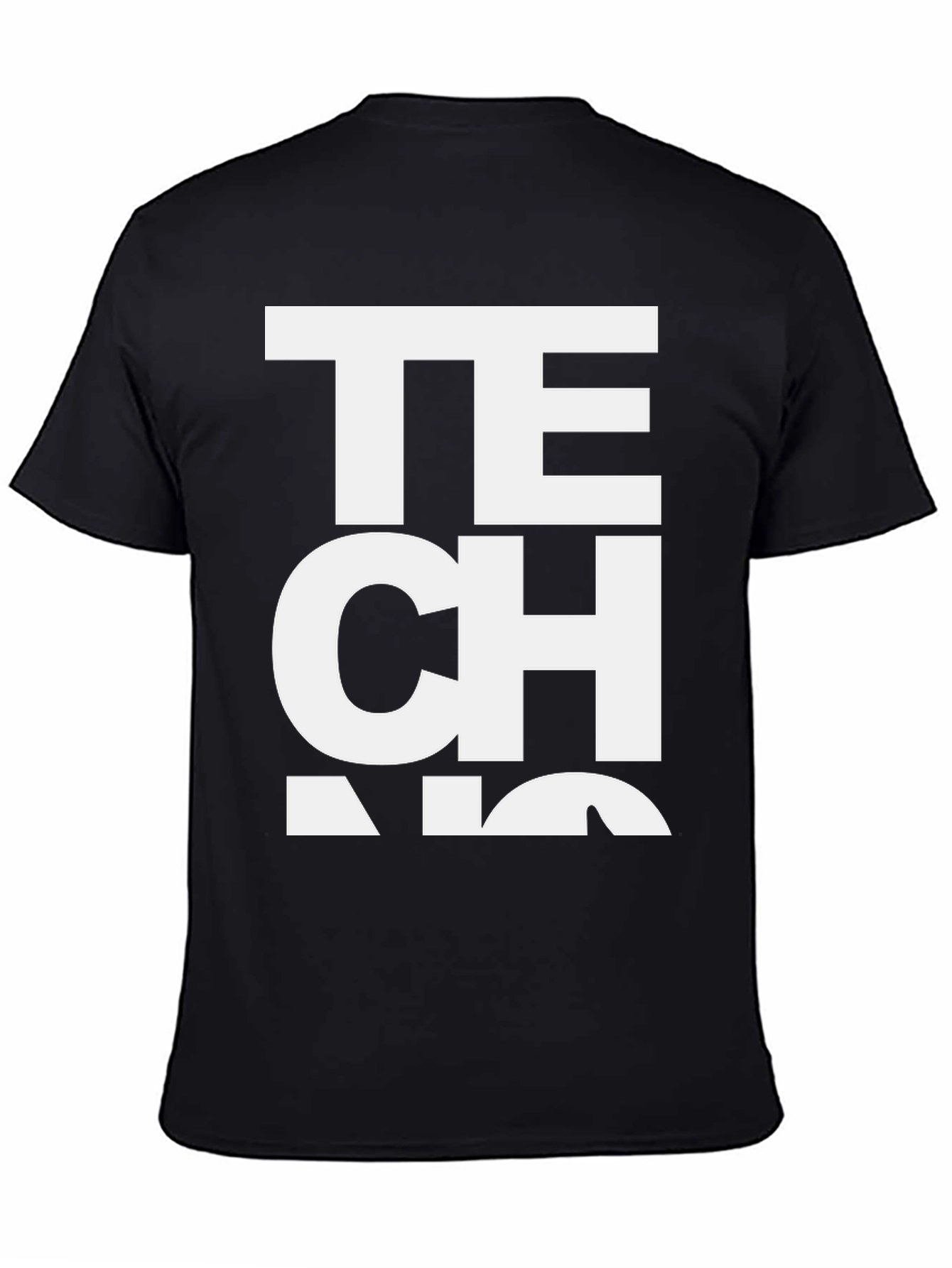 Techno Bold Graphic Tee - Unisex