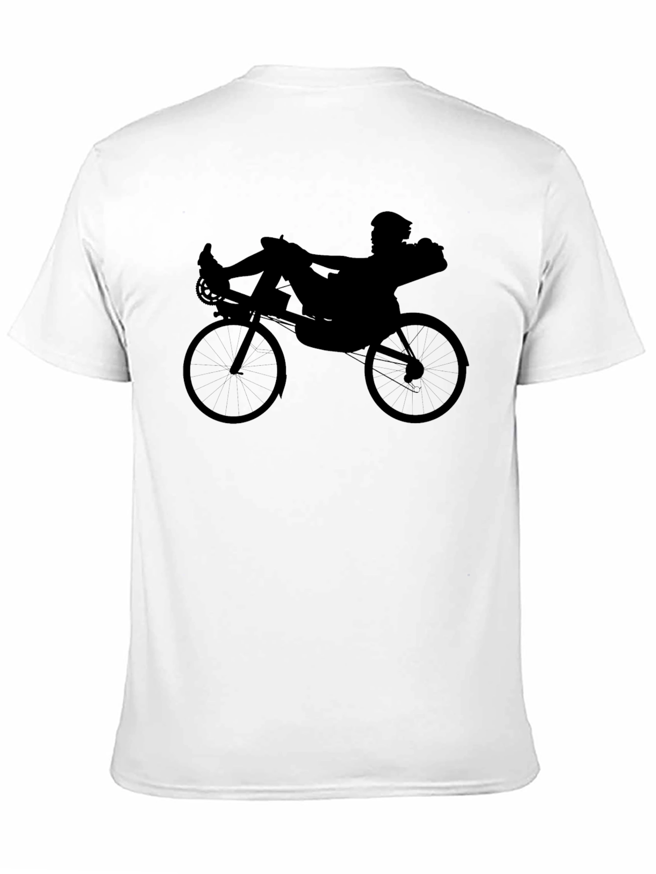 Recumbent Rider Silhouette T-Shirt