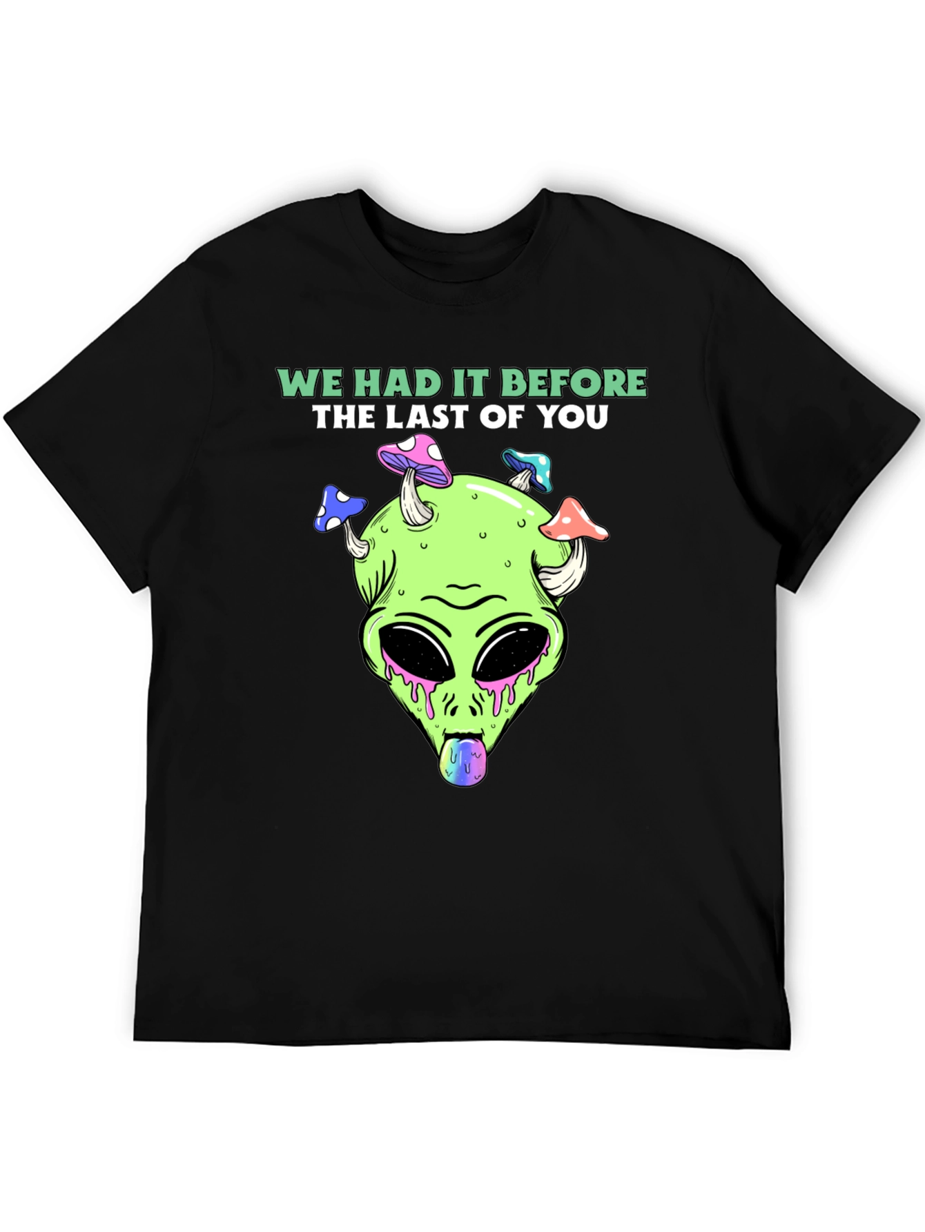 Trippy Alien Head T-Shirt