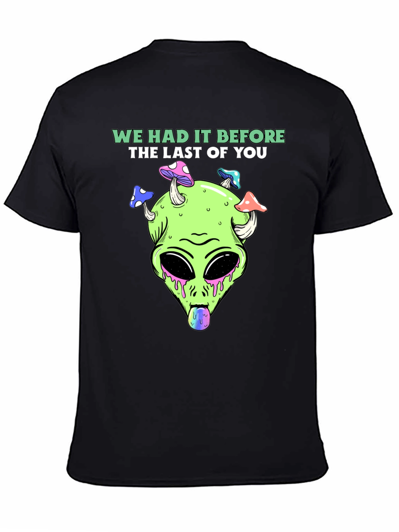 Trippy Alien Head T-Shirt