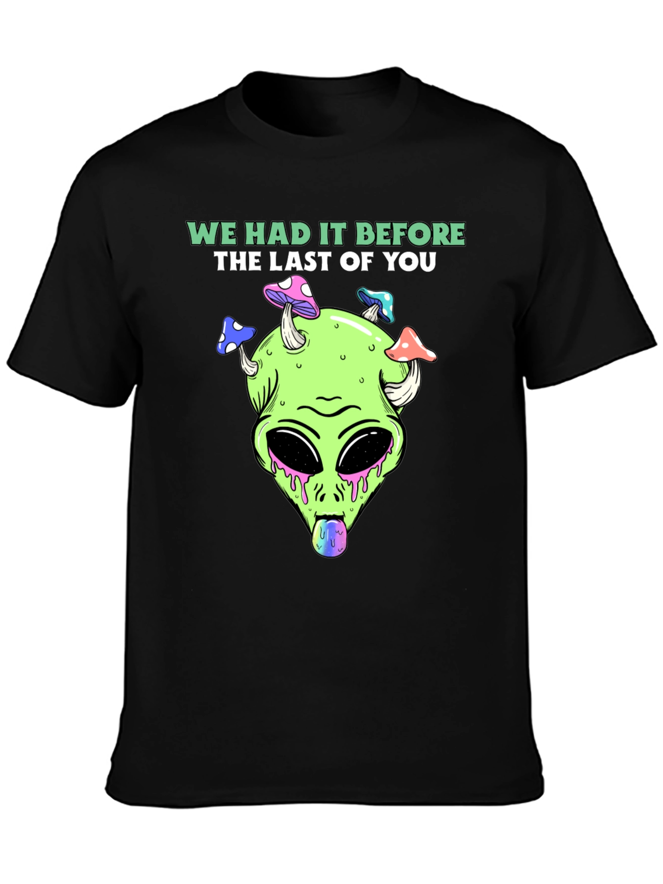Trippy Alien Head T-Shirt