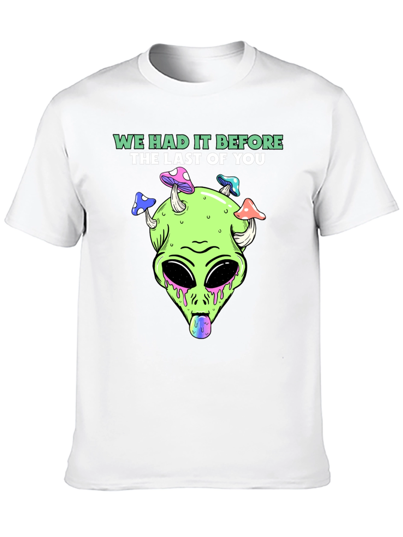 Trippy Alien Head T-Shirt