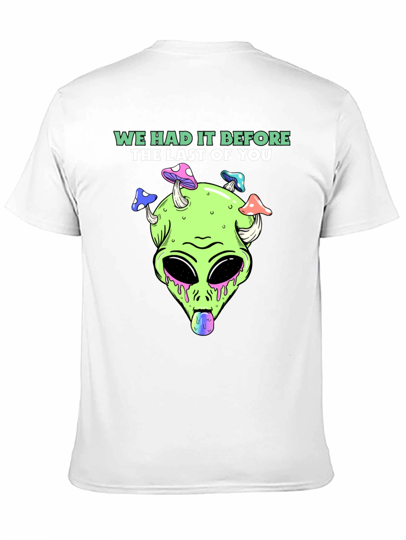 Trippy Alien Head T-Shirt