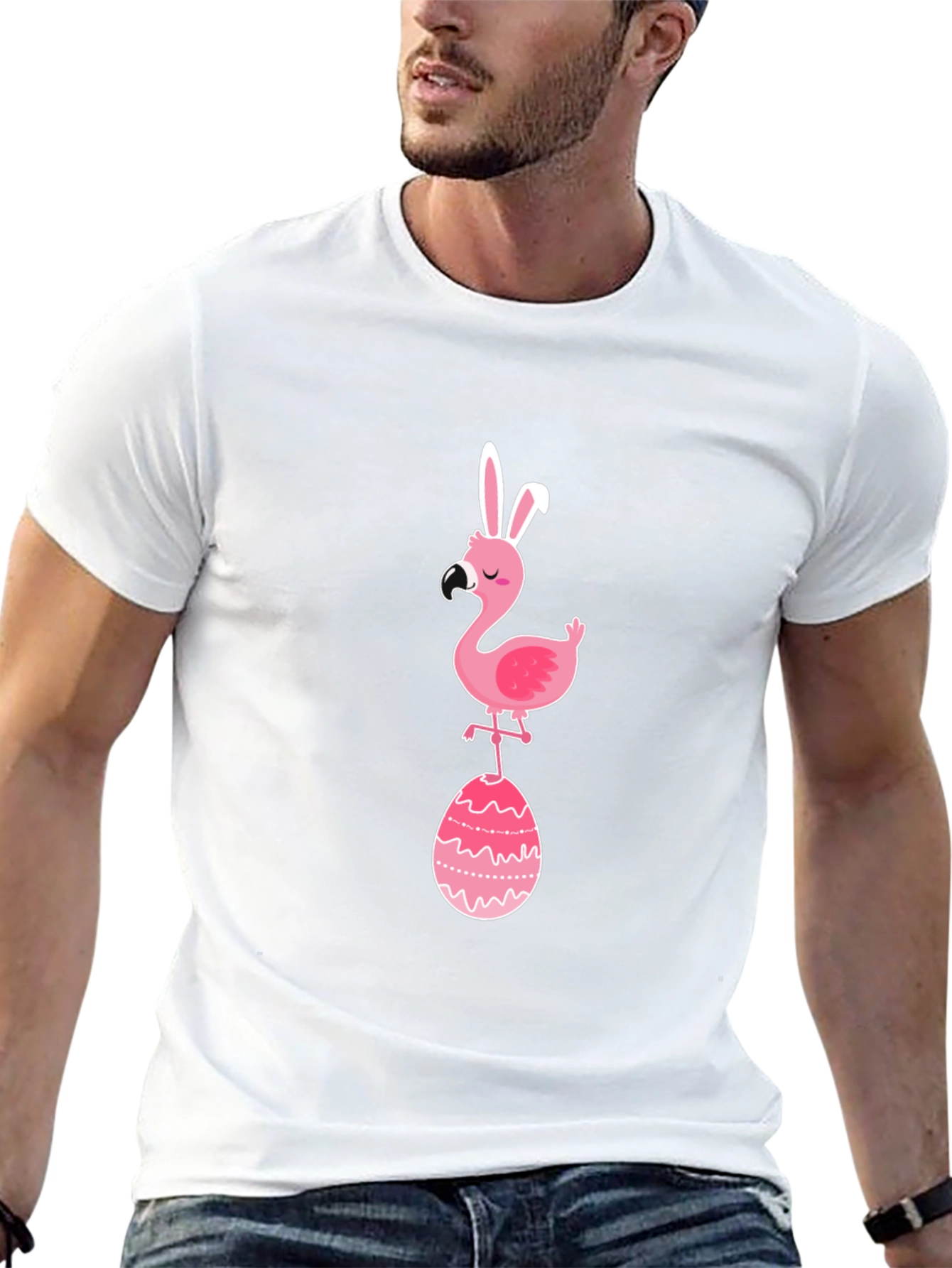 Easter Flamingo T-Shirt