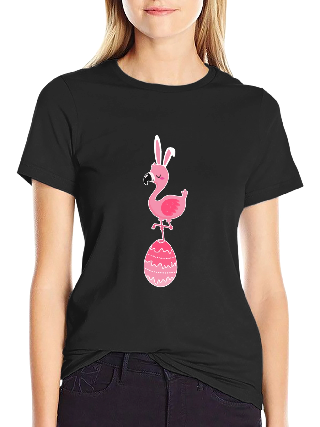 Easter Flamingo T-Shirt