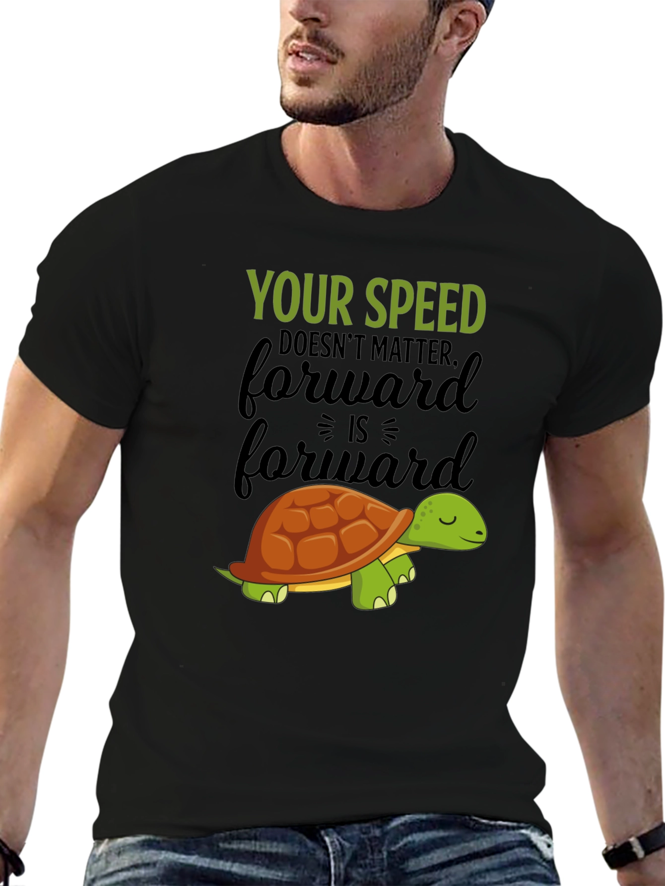 Turtle Speed T-Shirt: Forward is Forward