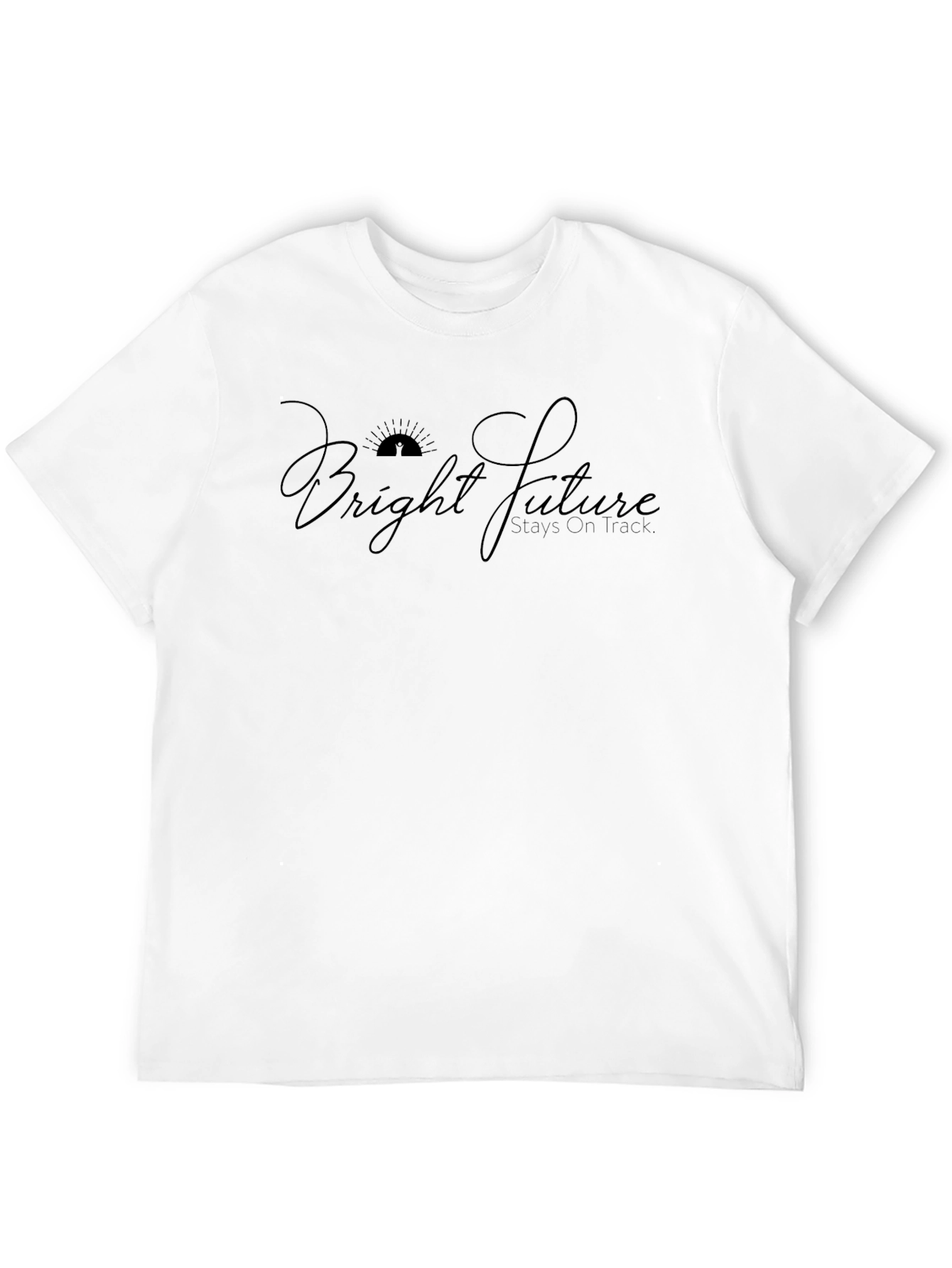 Bright Future Black Graphic T-Shirt