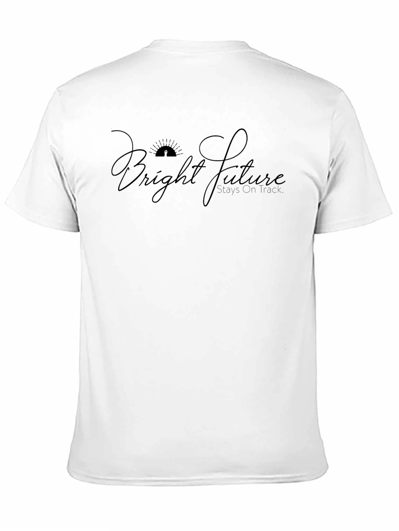 Bright Future Black Graphic T-Shirt