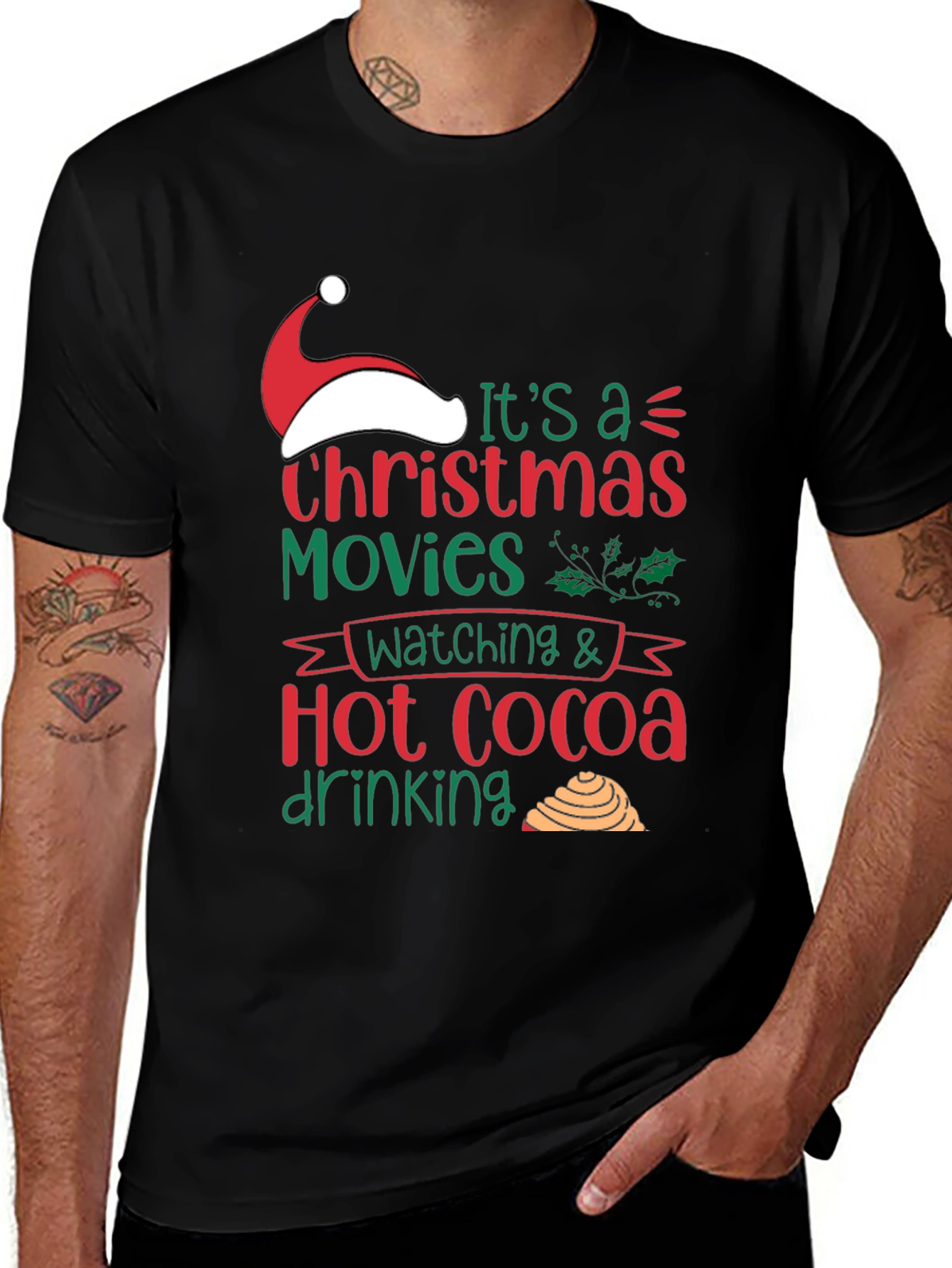 Christmas Movies & Hot Cocoa T-Shirt