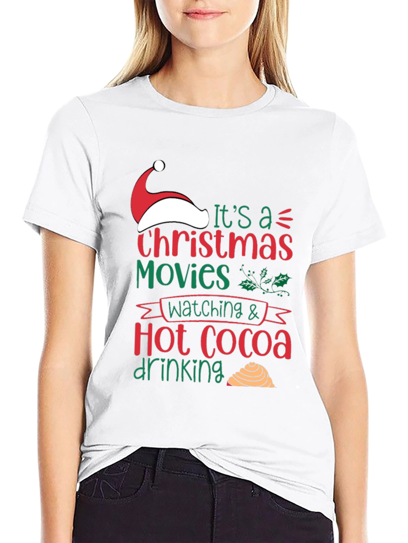 Christmas Movies & Hot Cocoa T-Shirt