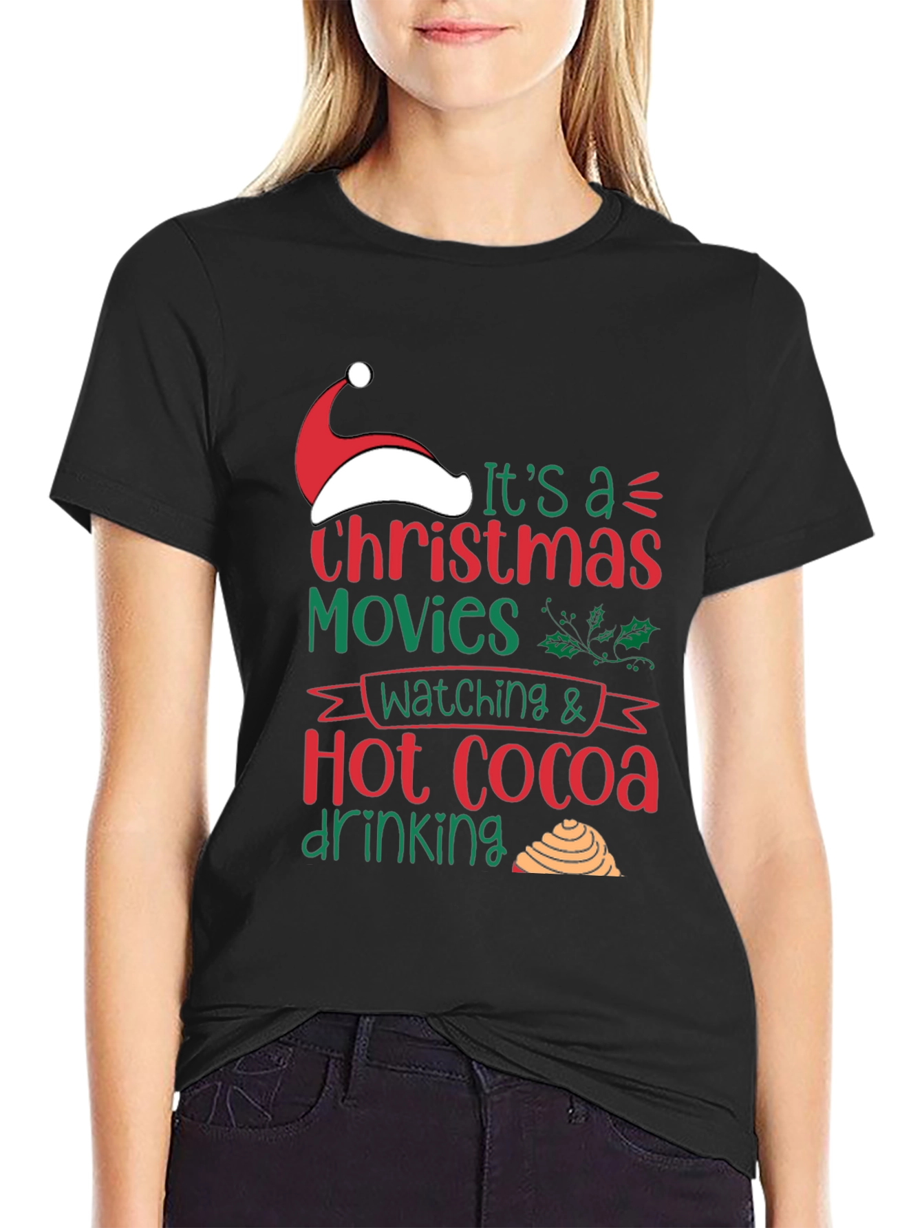 Christmas Movies & Hot Cocoa T-Shirt