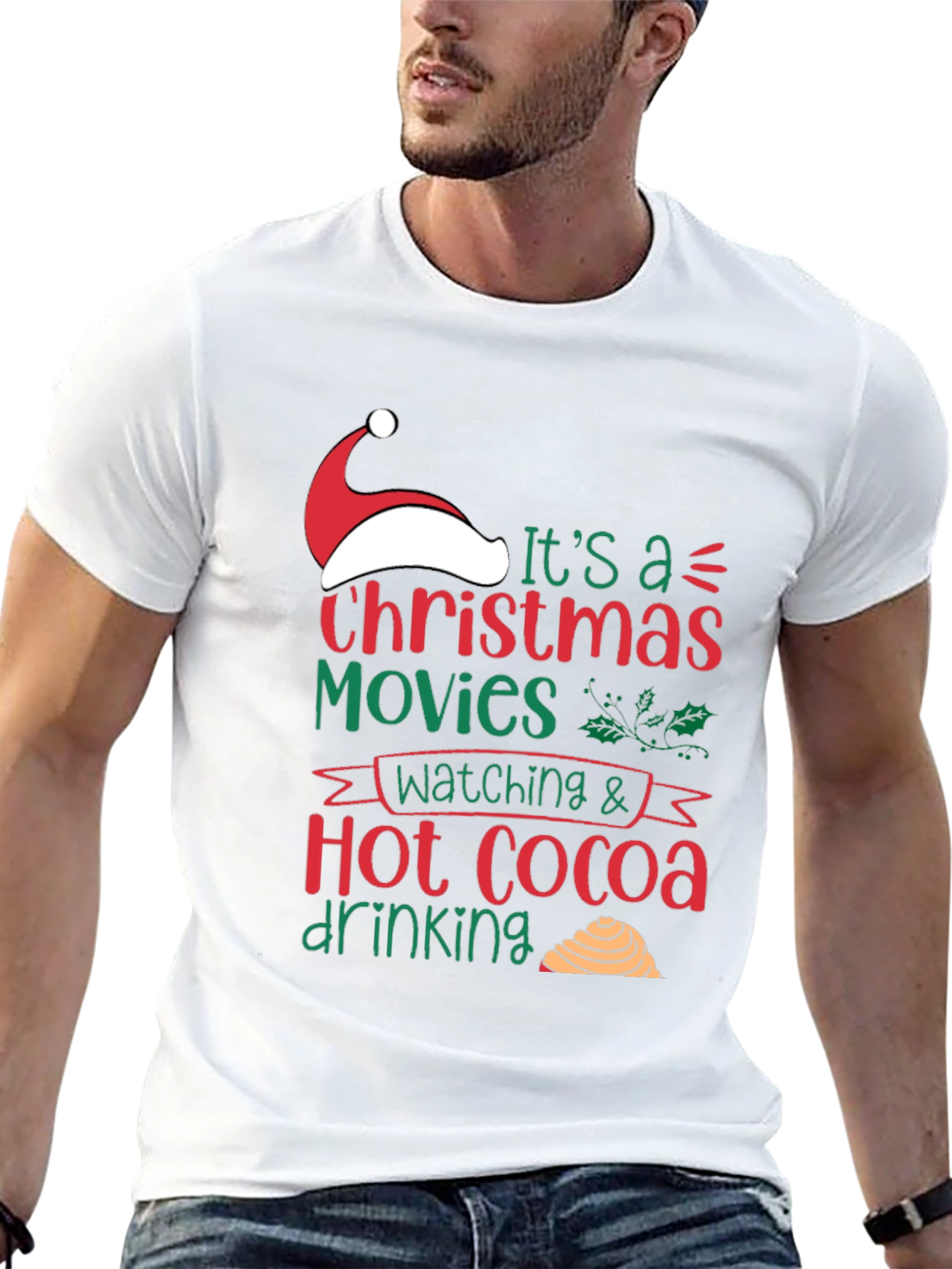 Christmas Movies & Hot Cocoa T-Shirt